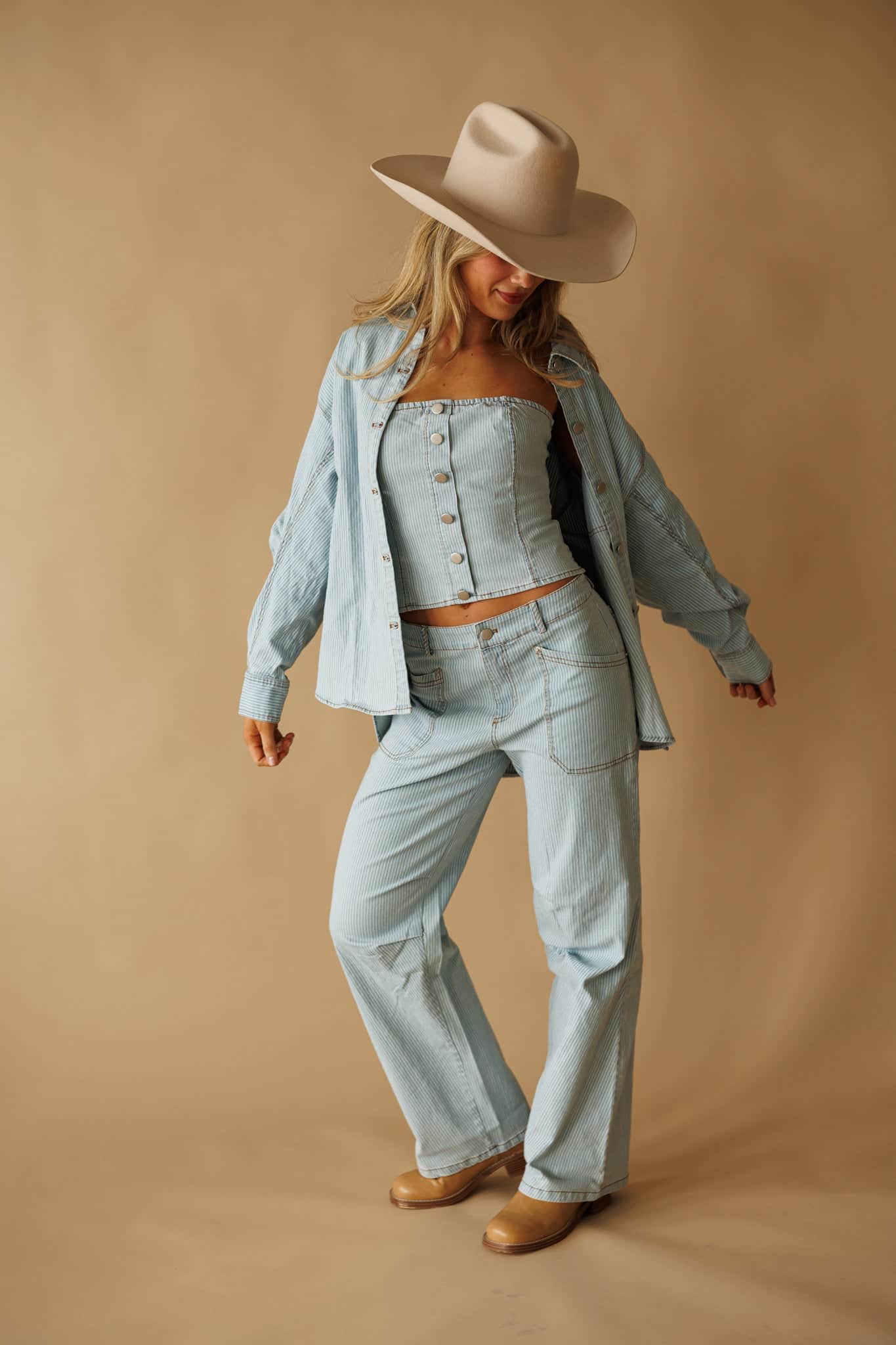 Denim Direction Pants