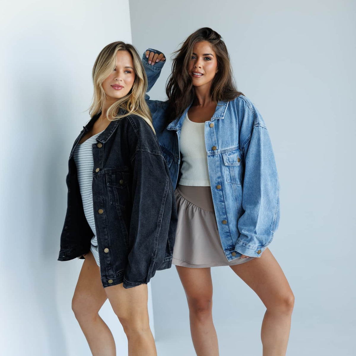 Oversized Denim Jacket | Women