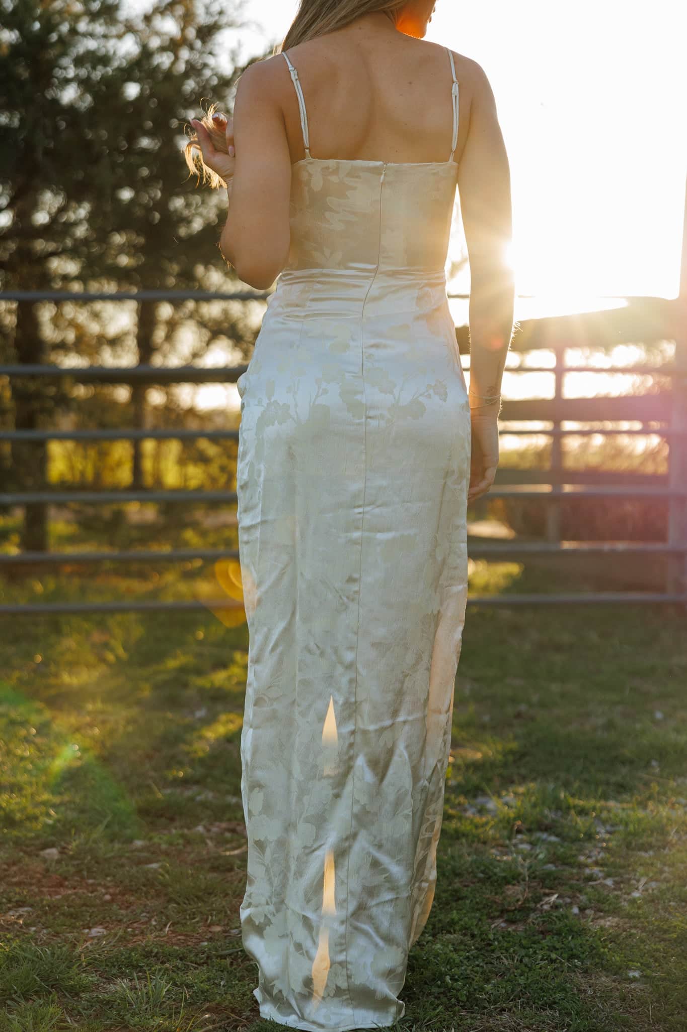 Golden Promise Corset Dress