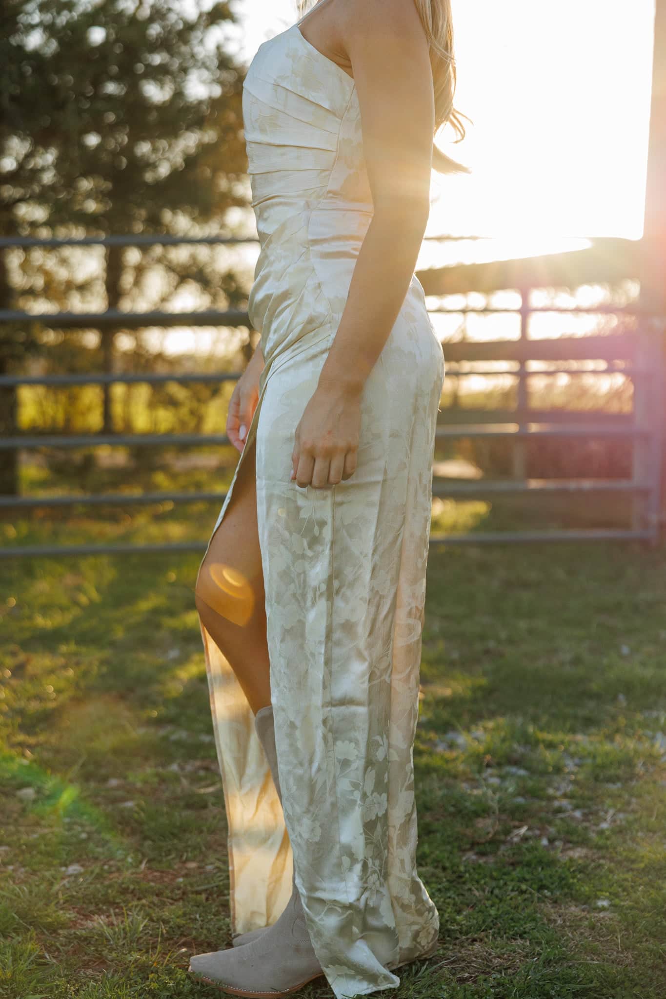Golden Promise Corset Dress
