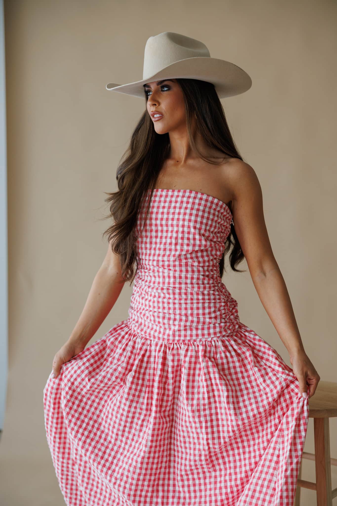 Sweet On You Gingham Dress