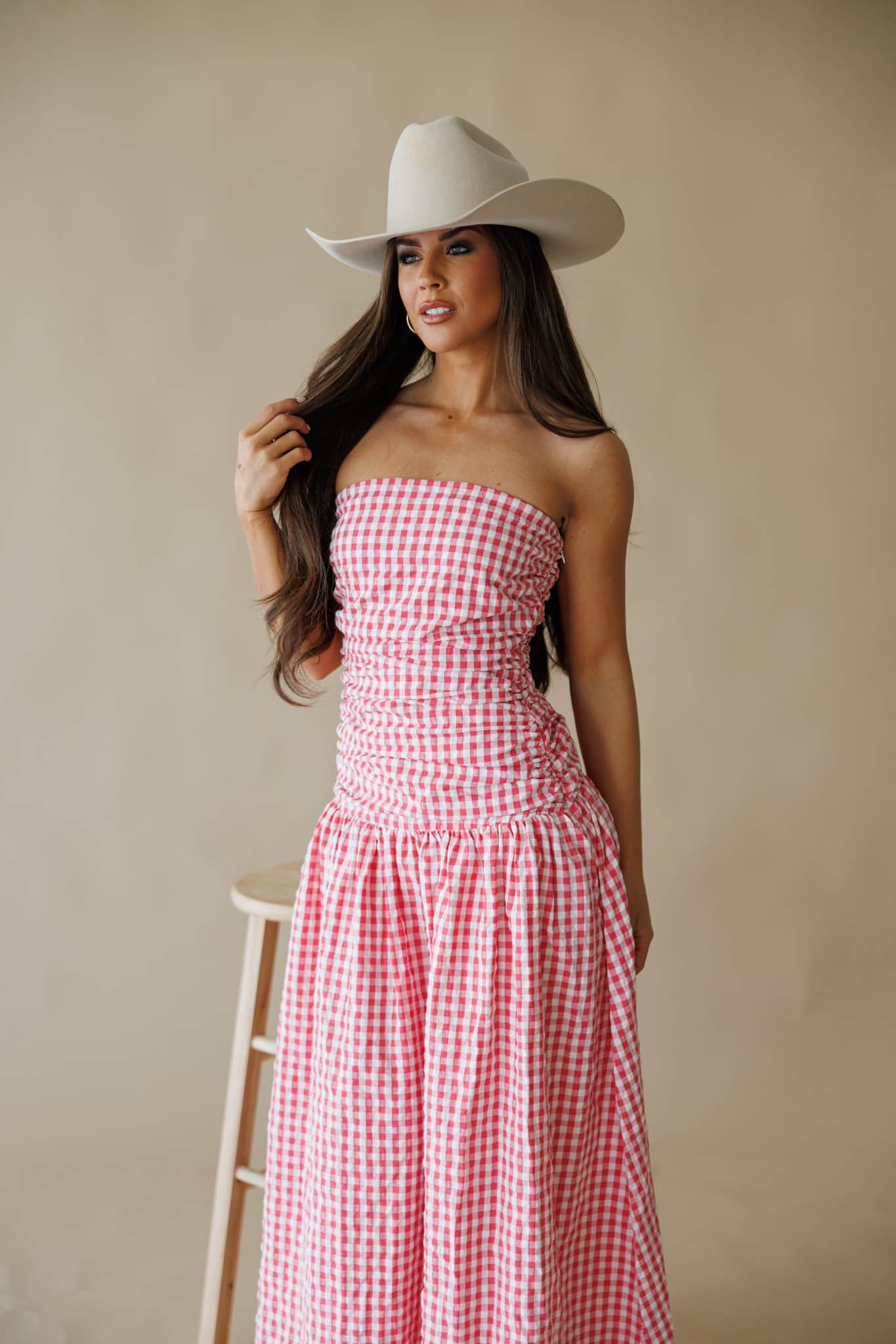 Sweet On You Gingham Dress