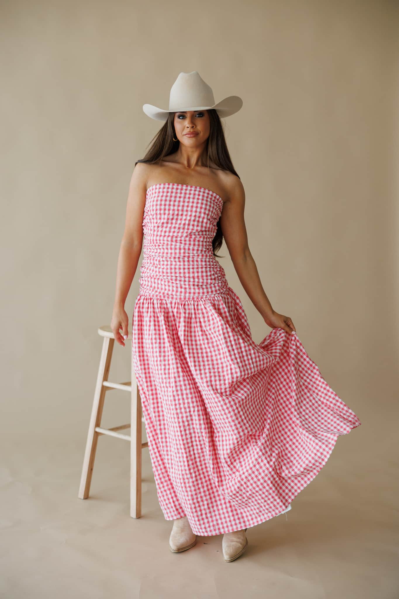 Sweet On You Gingham Dress