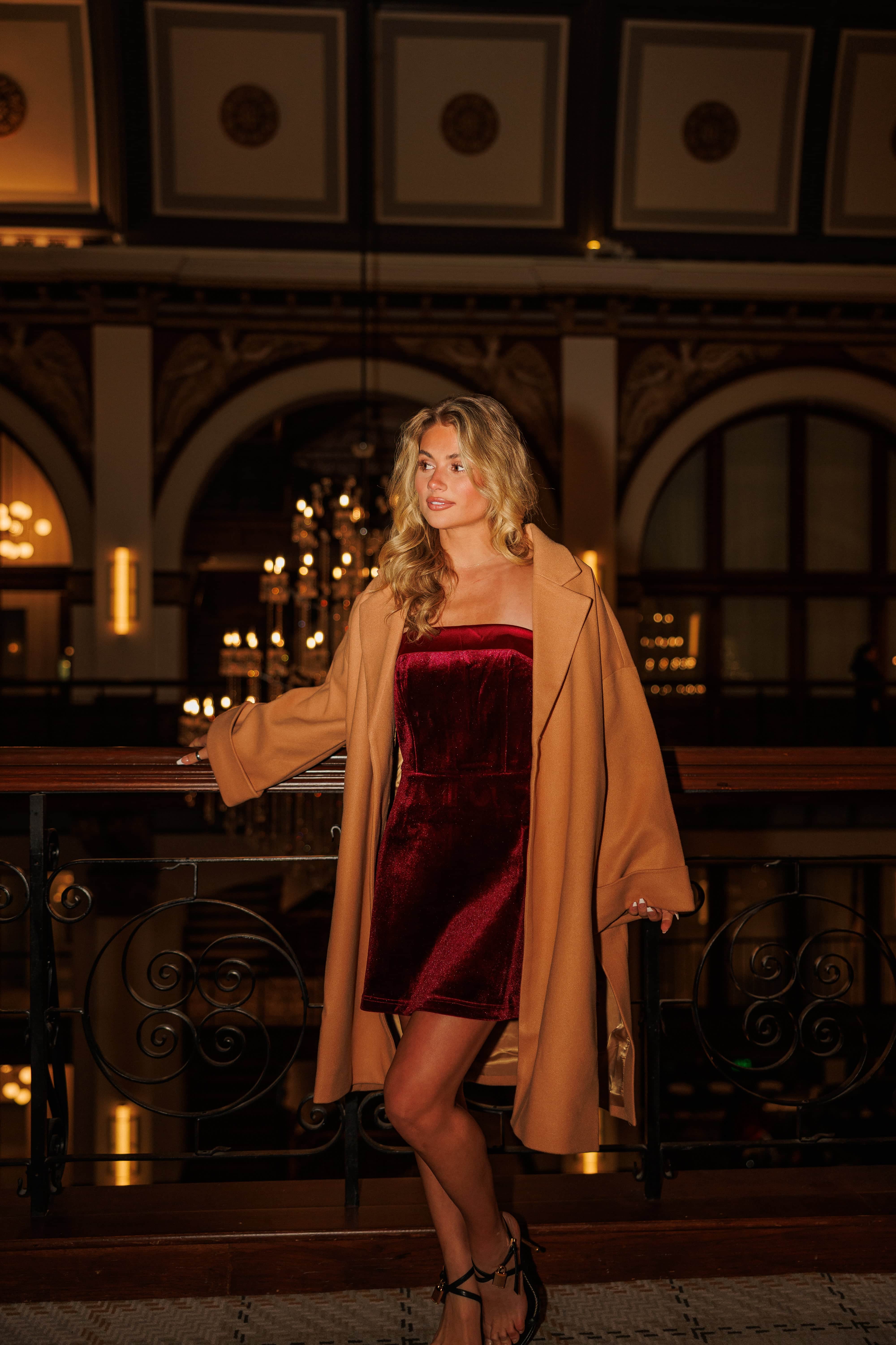 Red Carpet Mini Dress