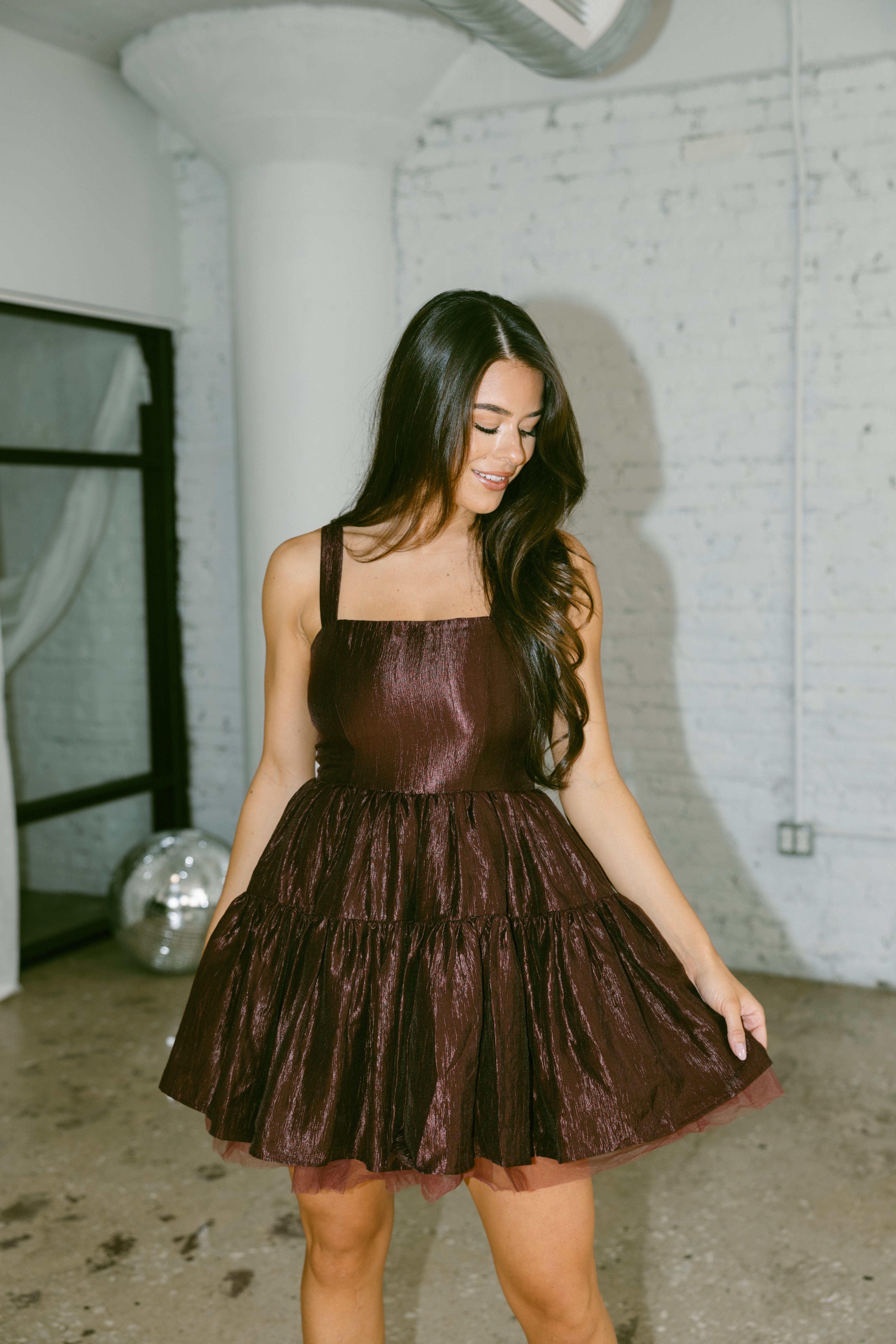 Plum Perfect Mini Dress