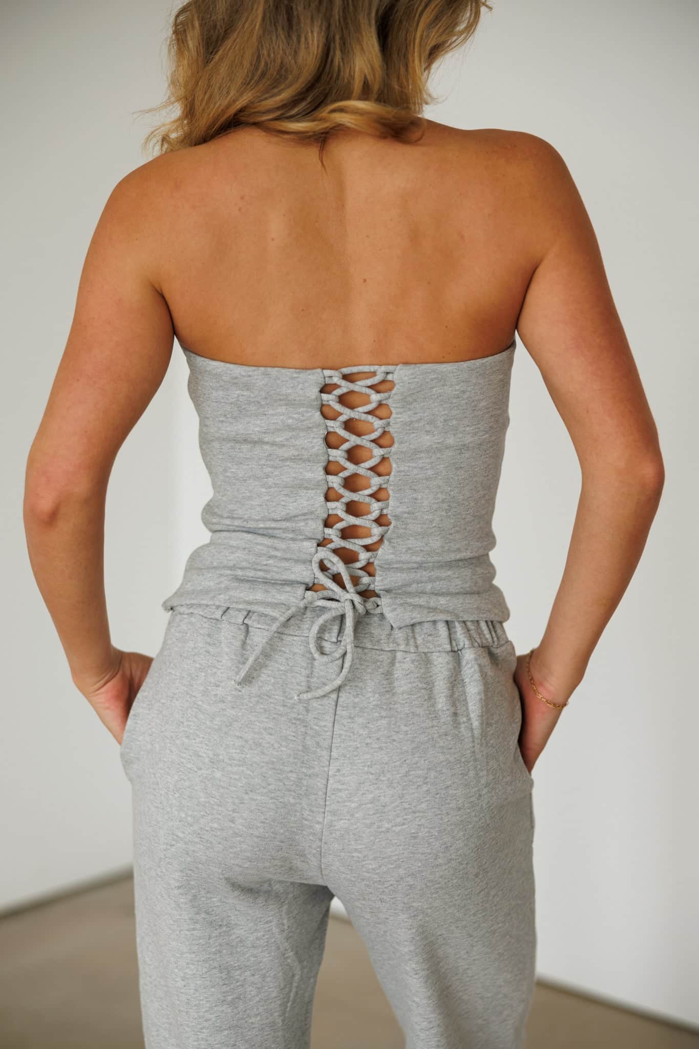 Effortlessly Extra Bustier Top