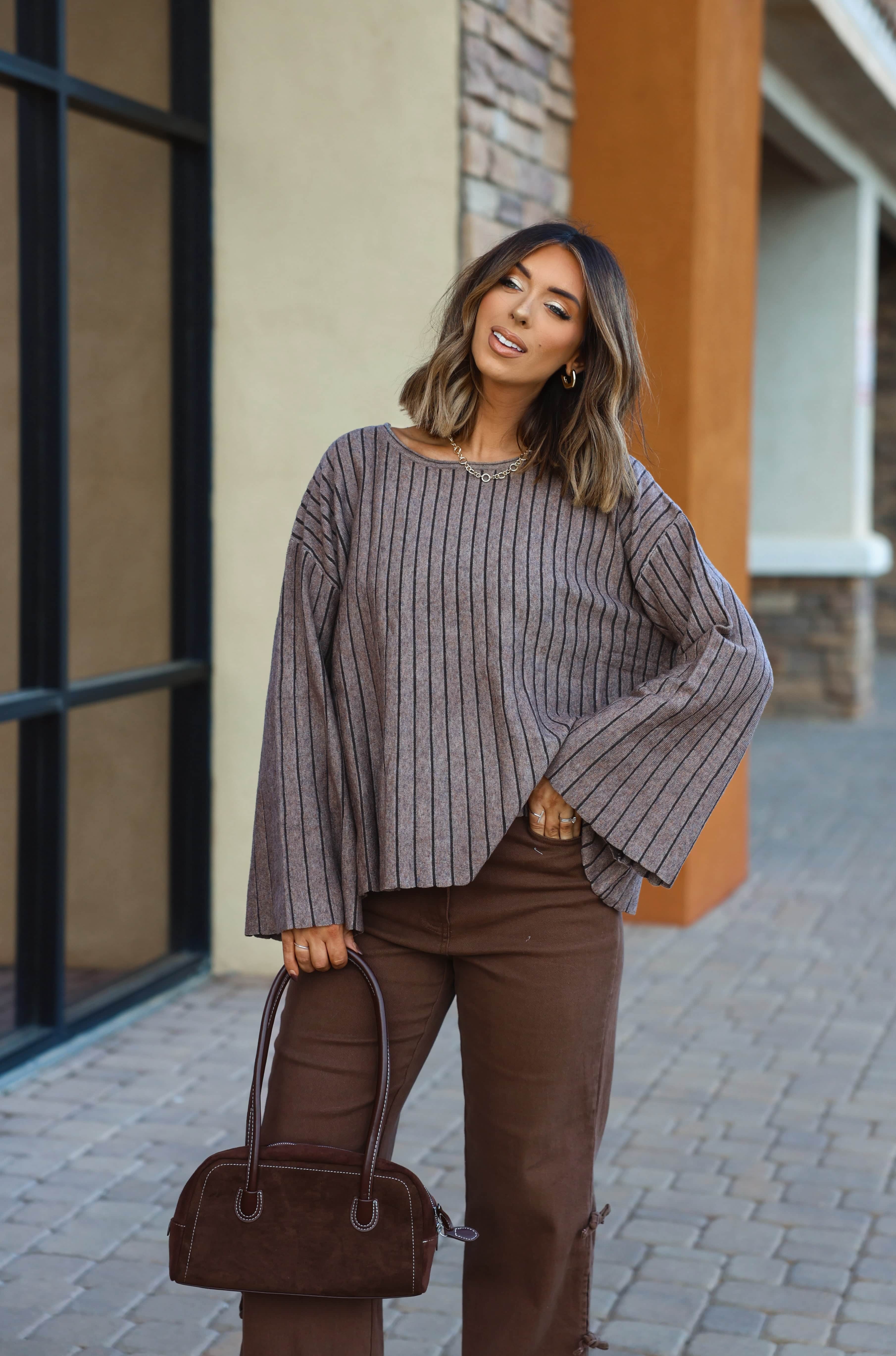 Espresso Lane Sweater