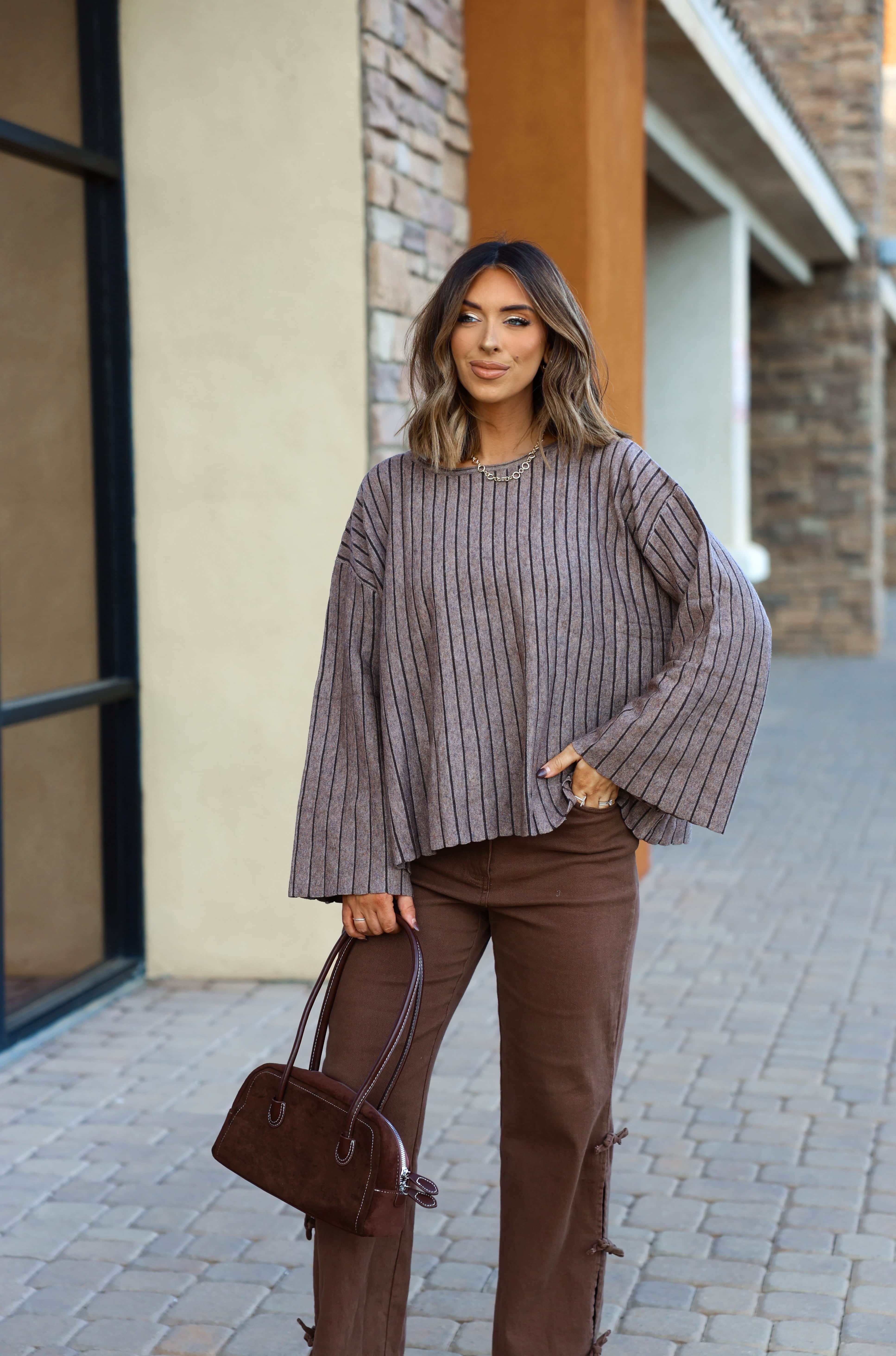 Espresso Lane Sweater