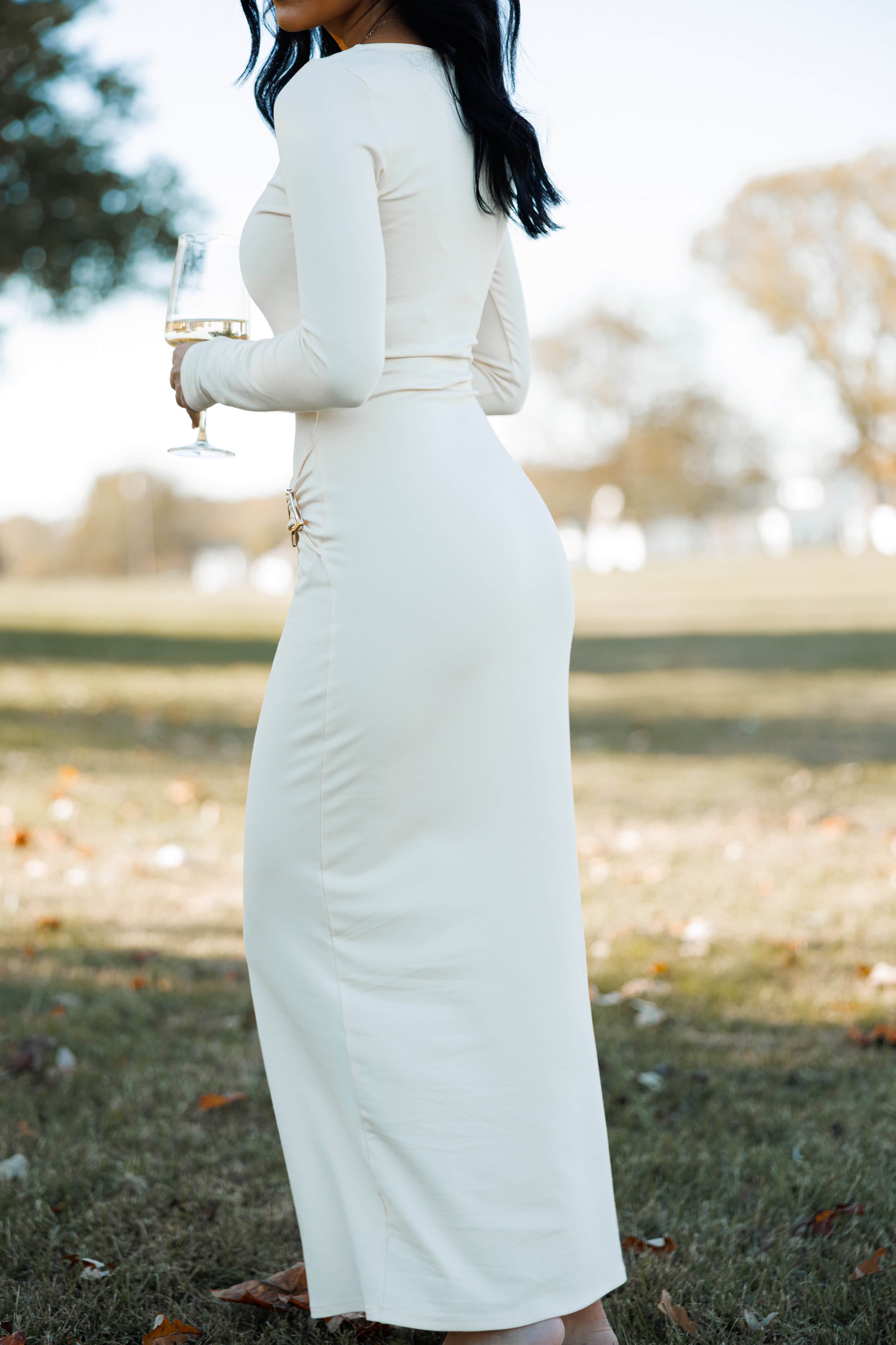 luncheon maxi dress Estate Dinner Maxi Dress L Nude by Lane 201 luncheon maxi dress Estate Dinner Maxi Dress L Nude by Lane 201