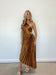 Golden Hour Maxi – Butter Yellow Drop Waist Pleated Dress