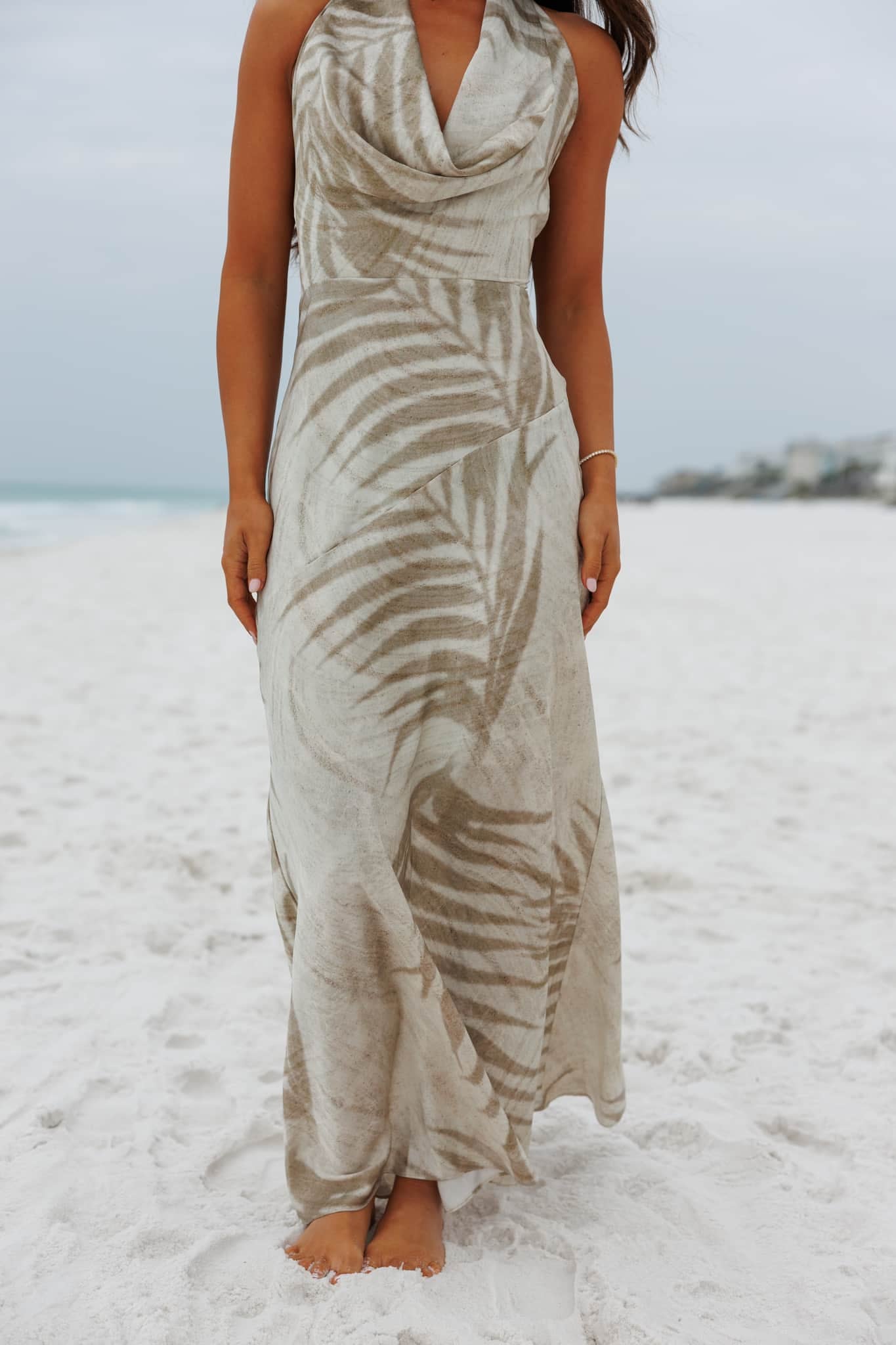 Palm Leaf Dress