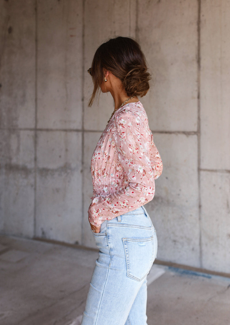 First Date Floral Top Fore Collection