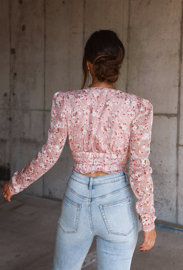 First Date Floral Top Fore Collection