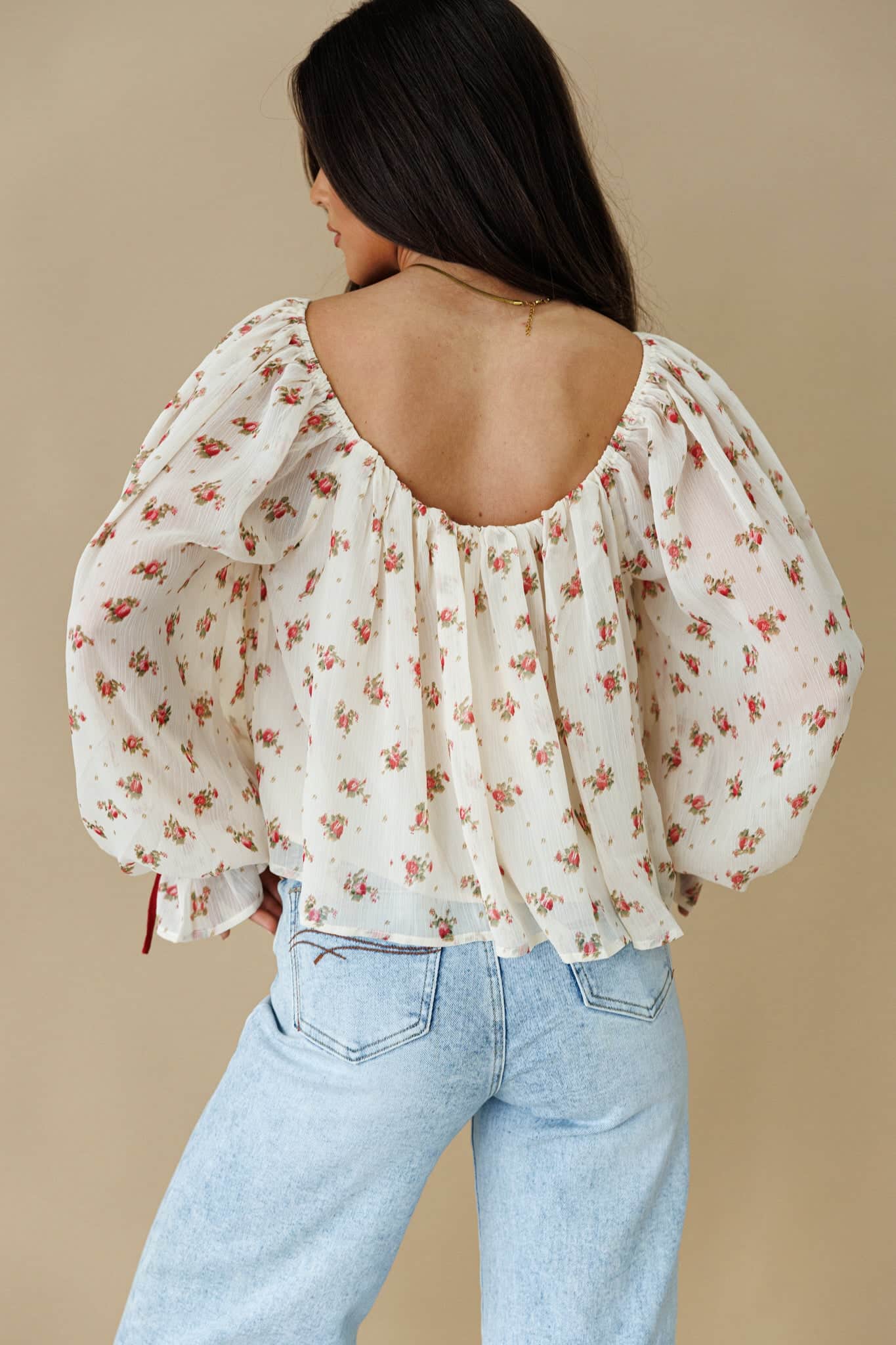 Floral Affair Chiffon Top