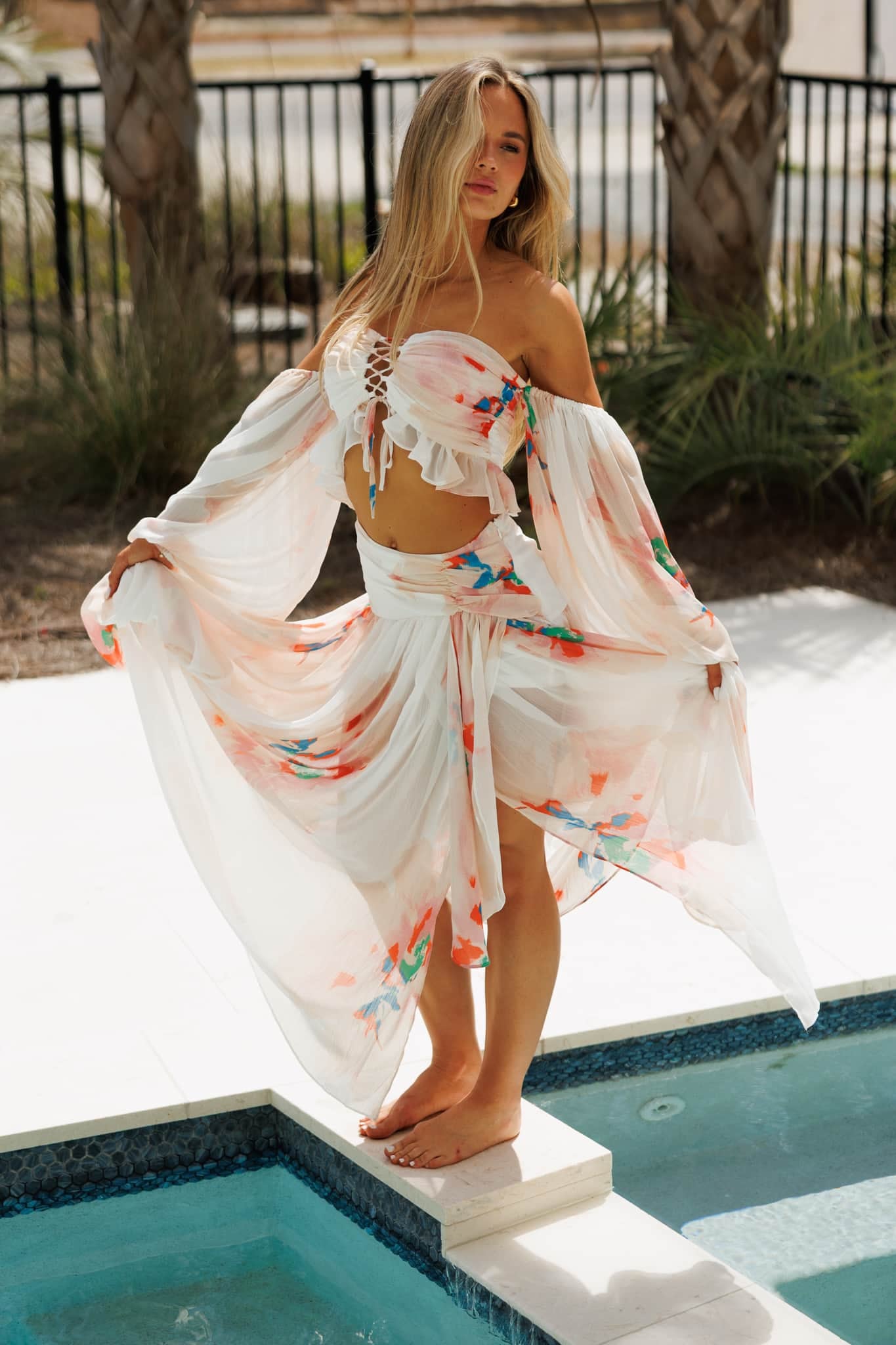 Painted Paradise Skirt