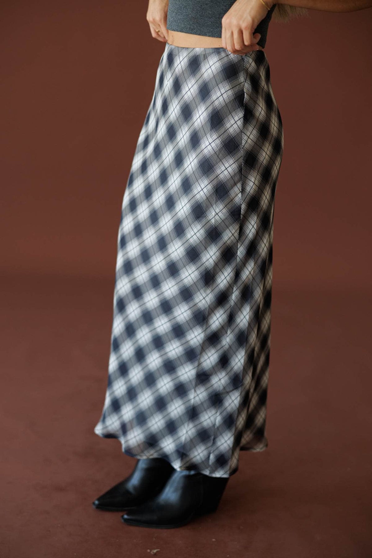 Autumn Agenda Plaid Skirt
