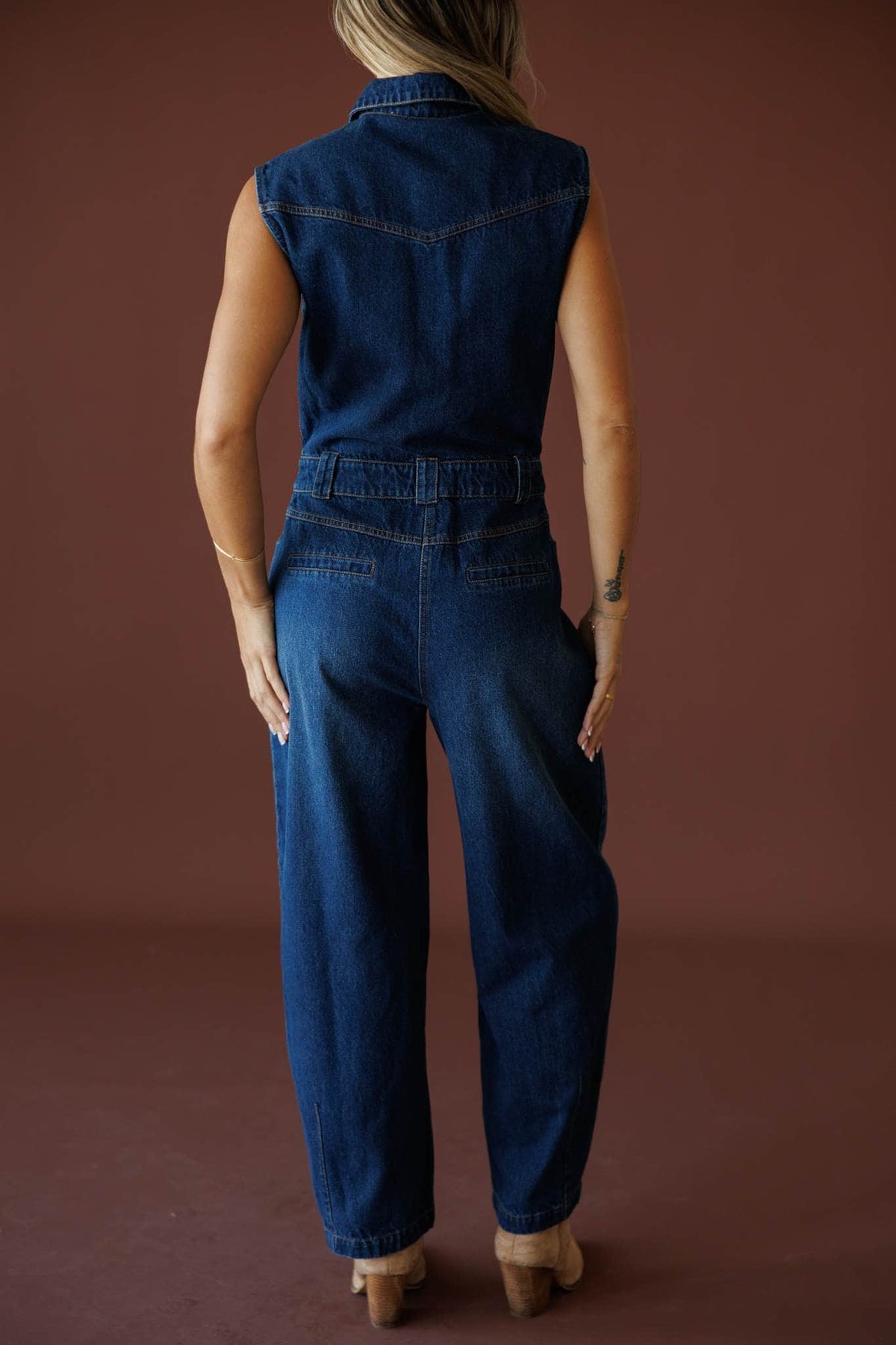 Garage Band Denim Jumpsuit