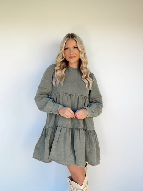 Ruffle Babydoll Dress