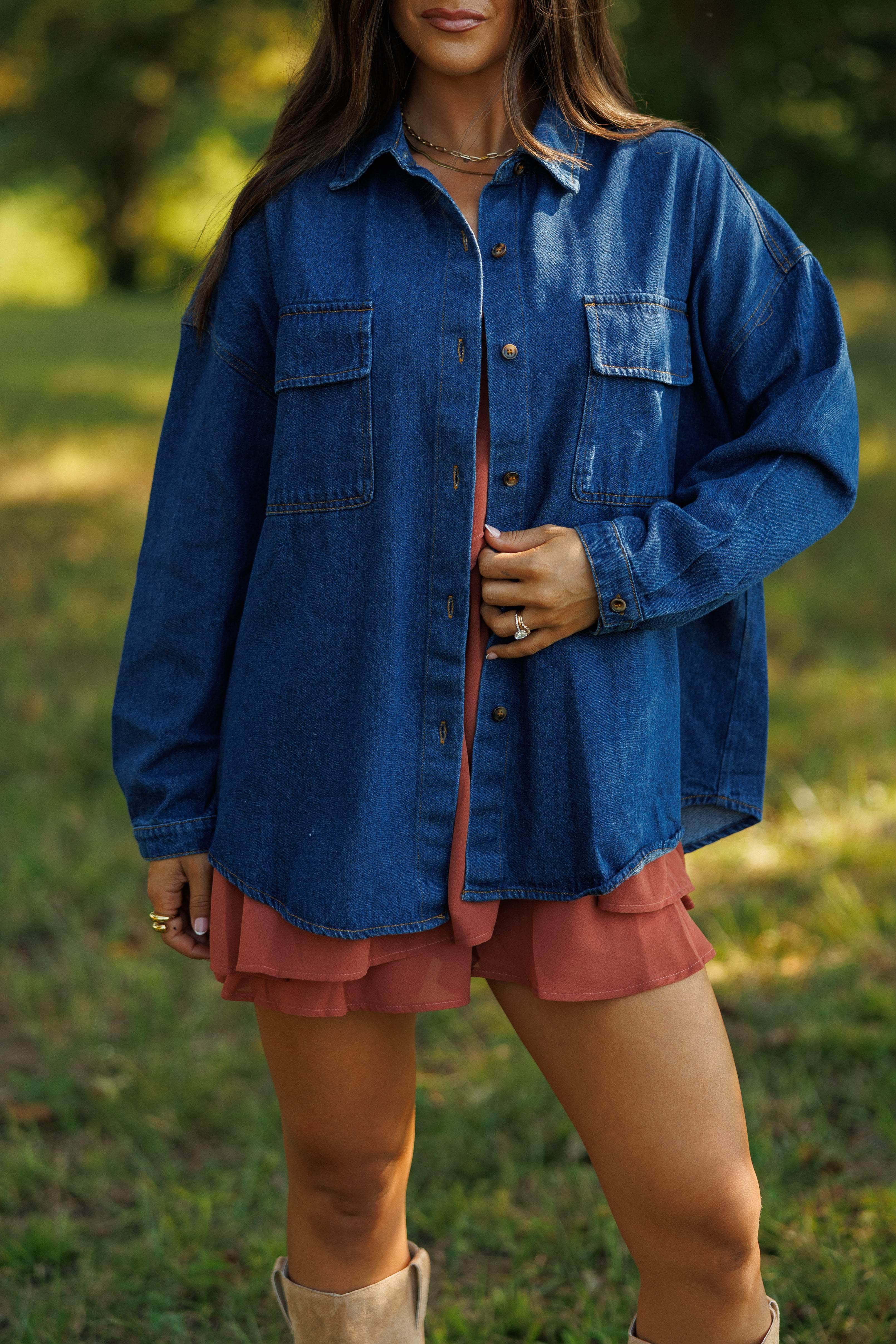 Willow Blues Denim Top Willow Blues Denim Top