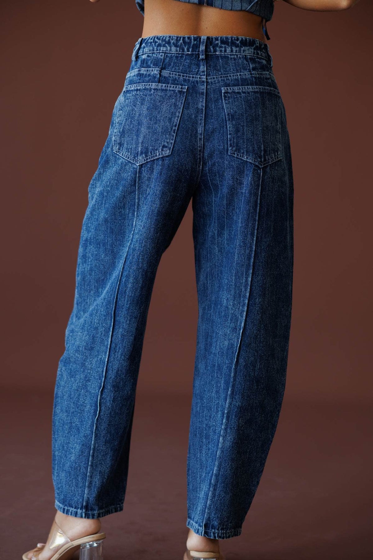 Harbor Lights Striped Denim Pants