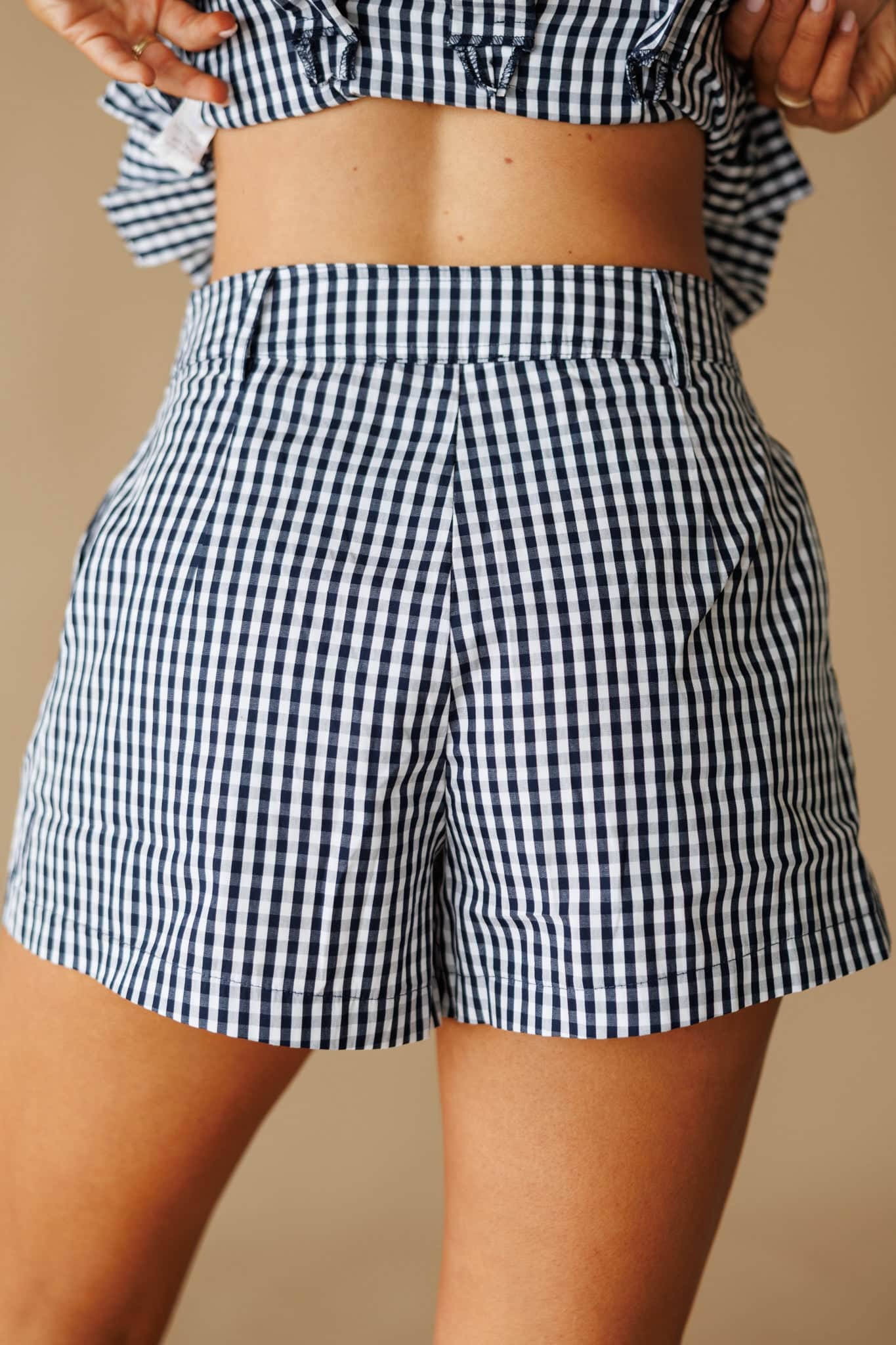 Harper Gingham Shorts