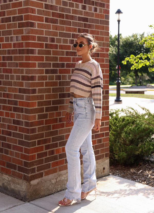 Murphy High Rise Straight Leg Denim