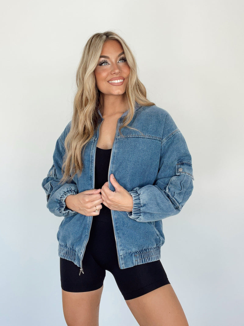 Buy Gozoloma Women's Casual Loose Oversized Denim Jacket Long Sleeved  Button Jean Jacket Coat Tops, Dark Blue, X-Small at Amazon.in