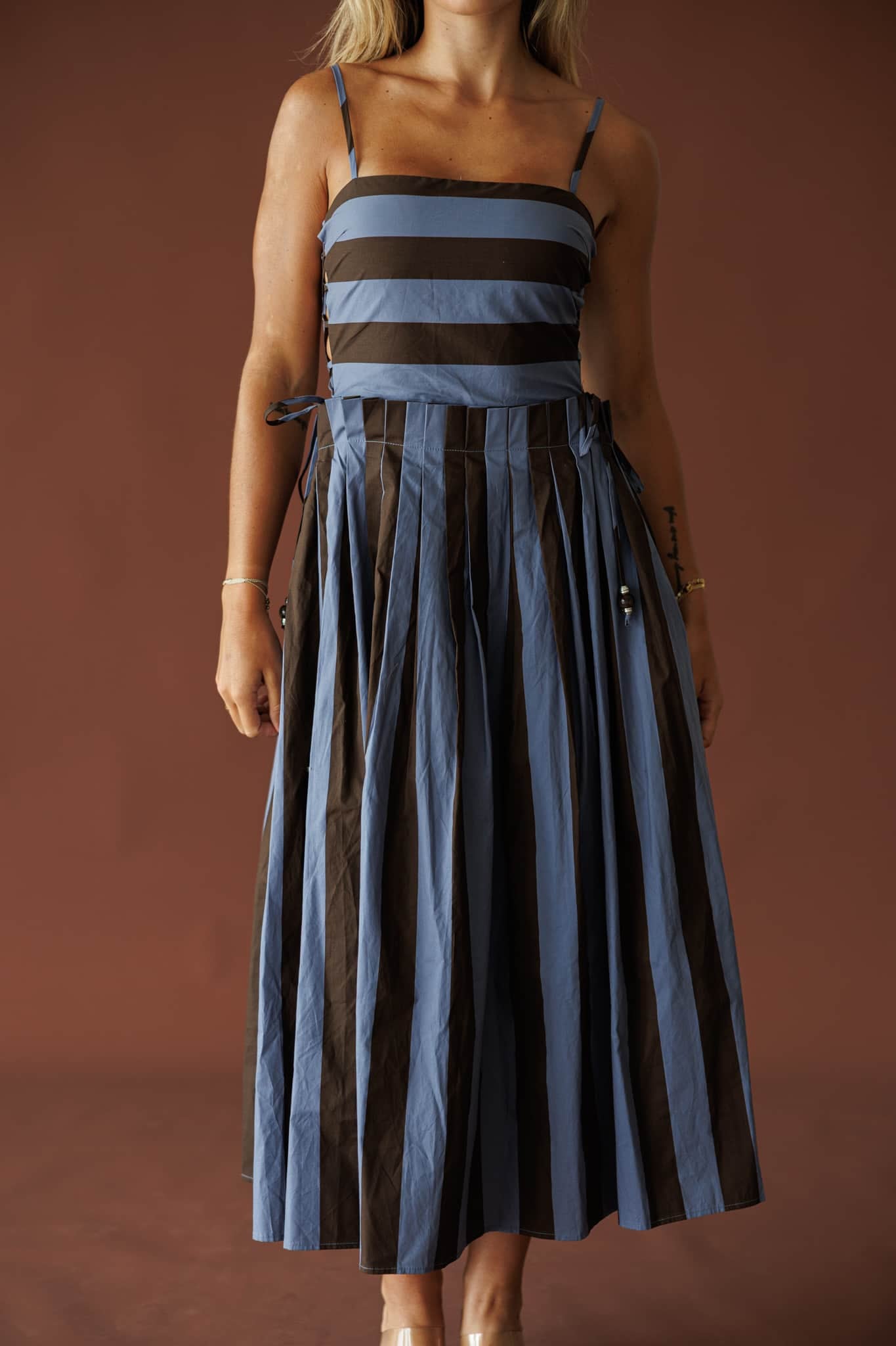 blue brown