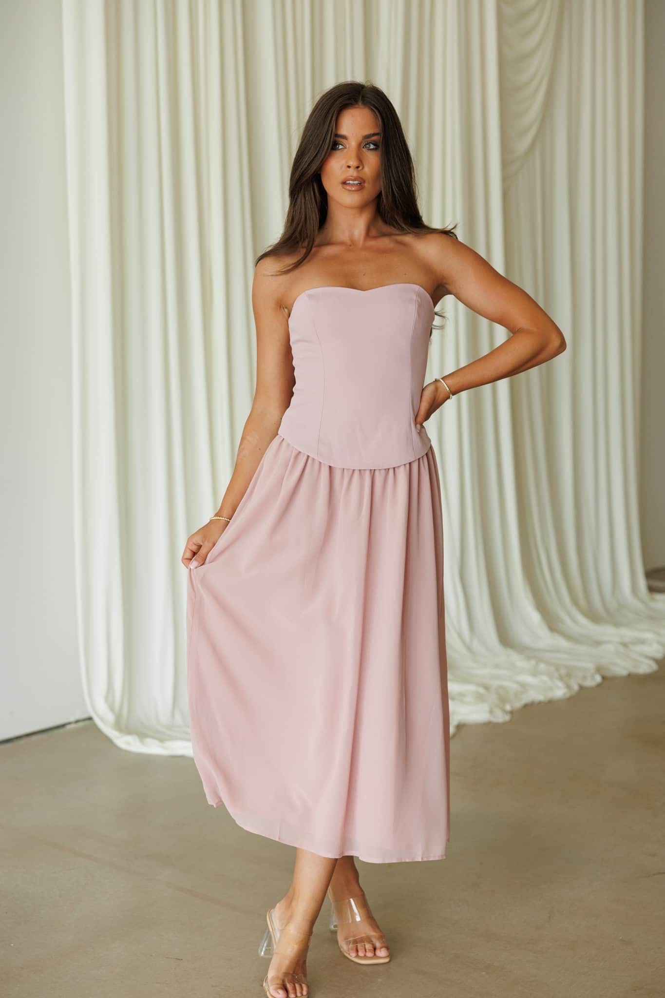 Everblush Midi Dress