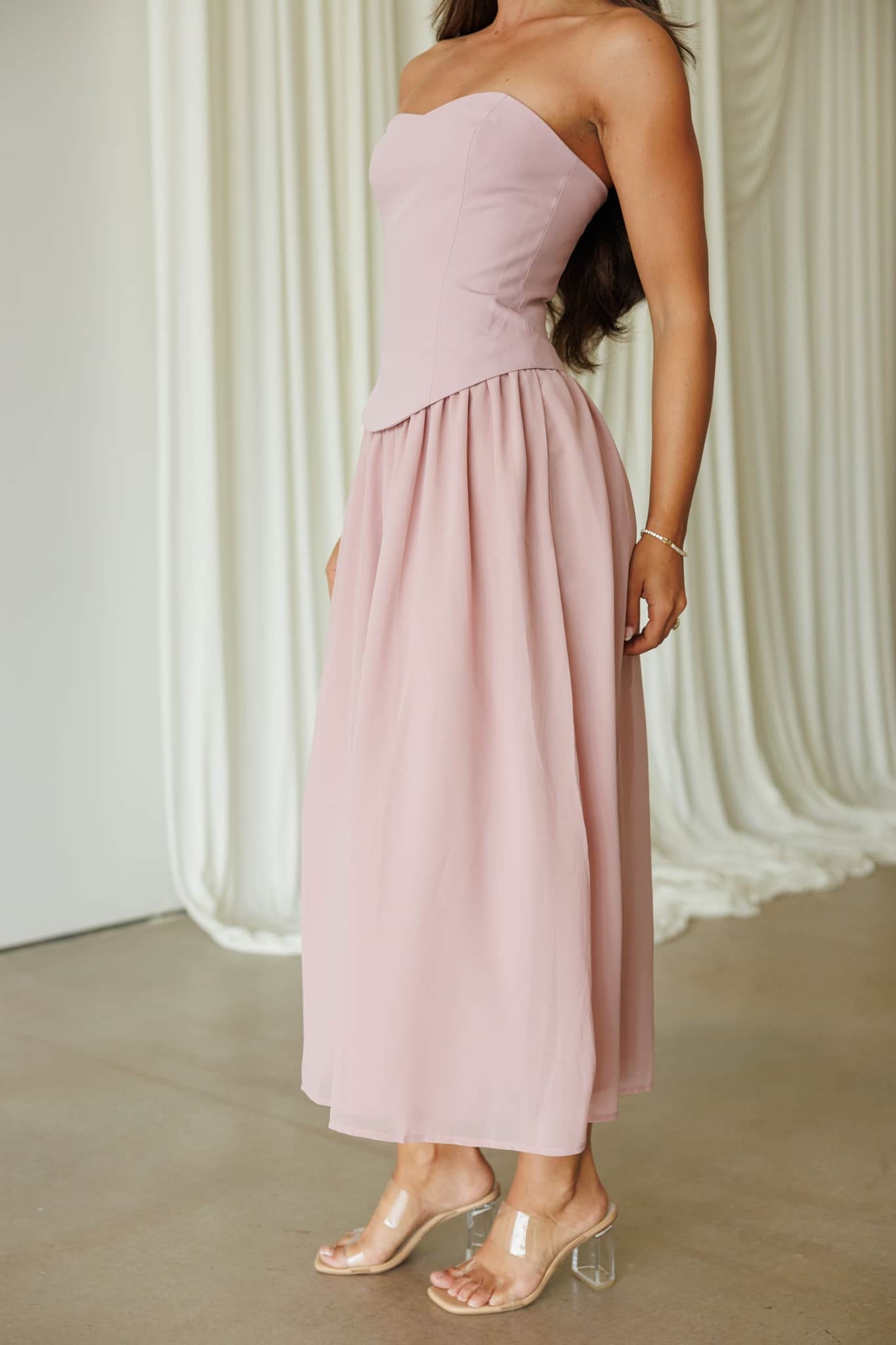 Everblush Midi Dress