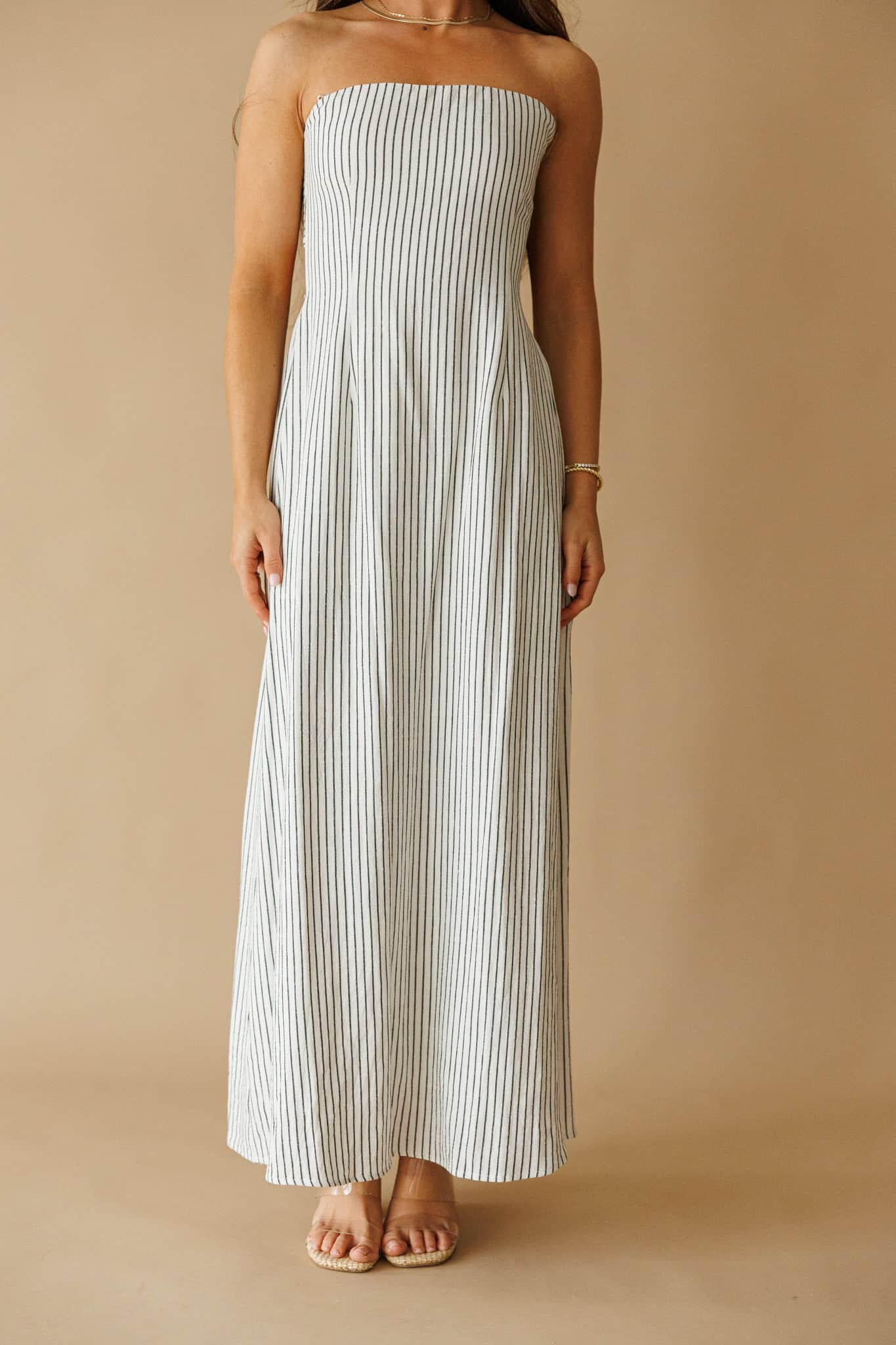 [Pre-Order!] Sailing Away Maxi Dress L Ivory by Lane 201
