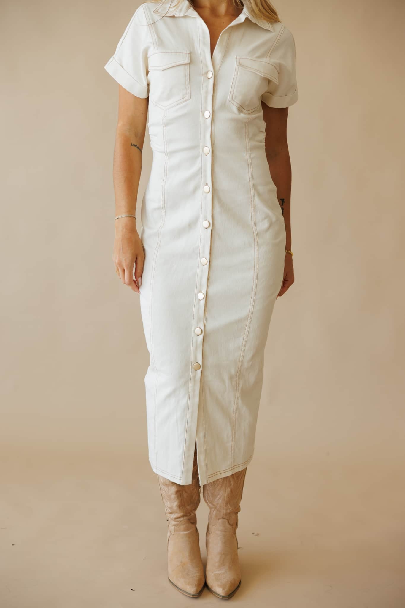 Austin Button Down Dress