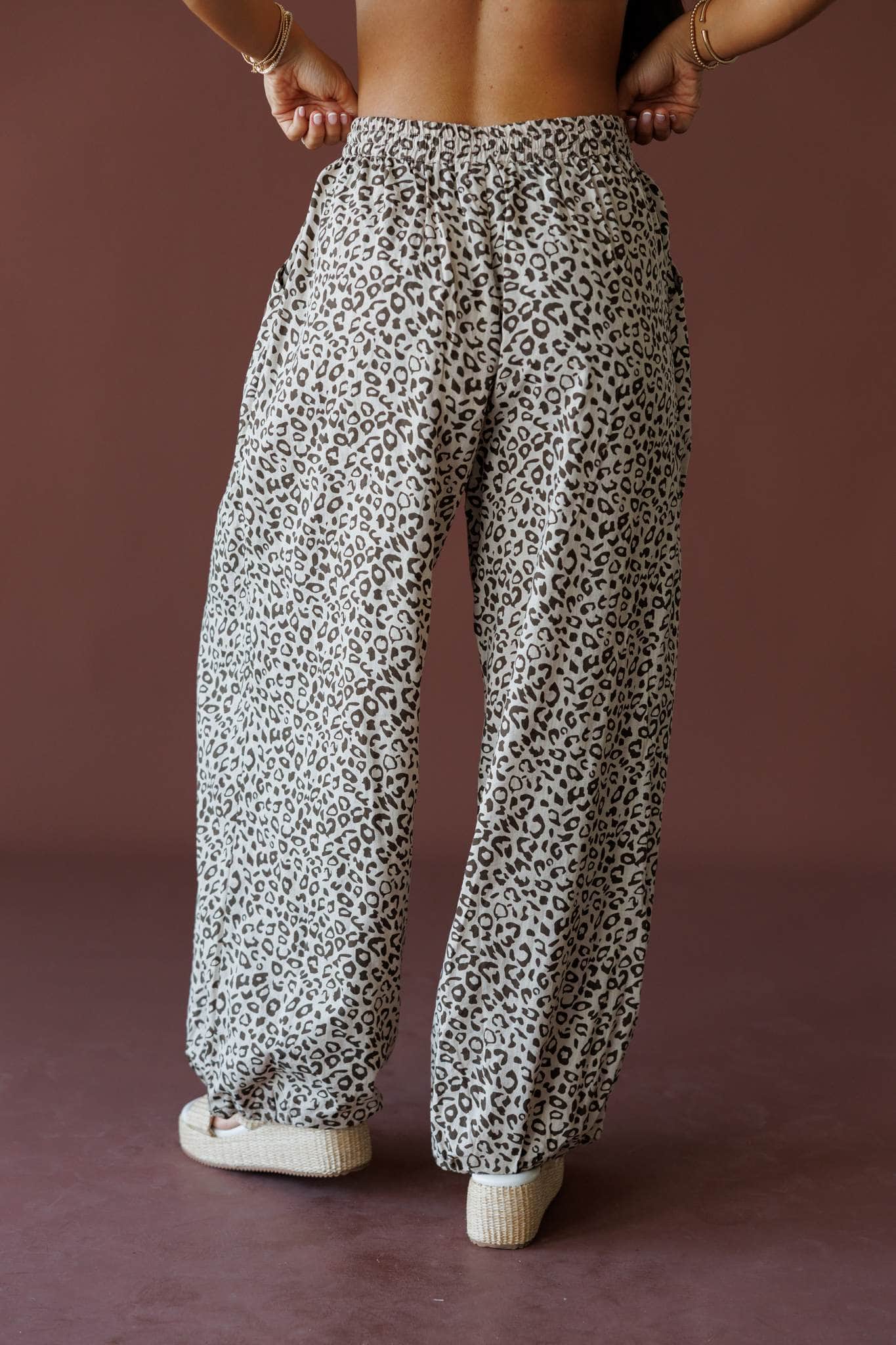 Leopard Balloon Pants