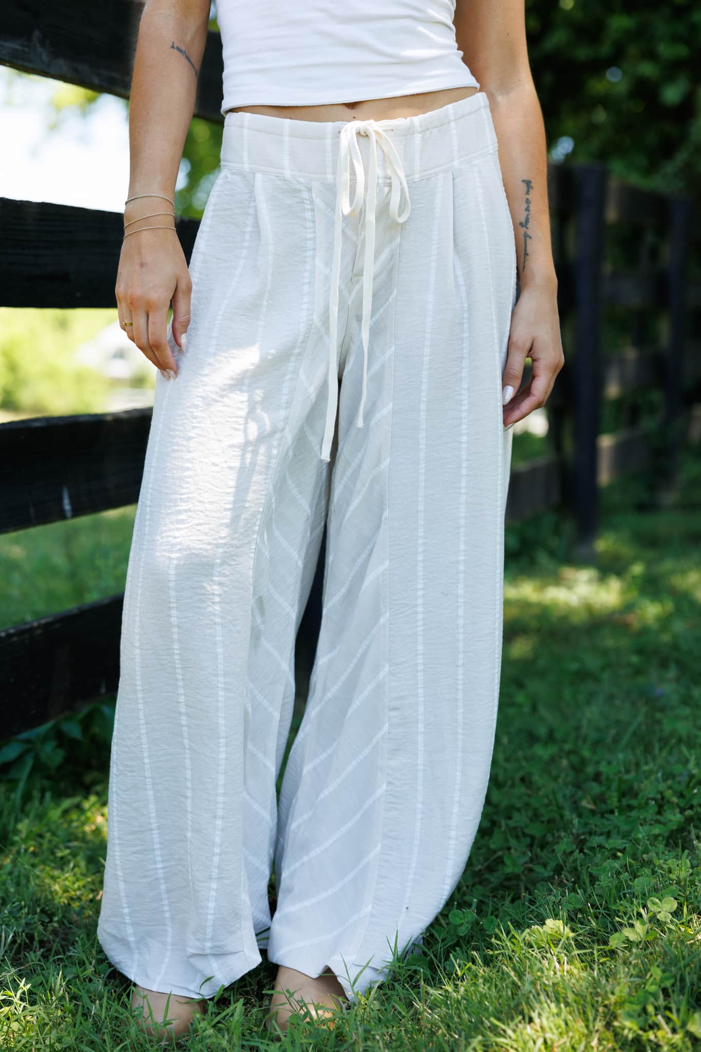 Sunroom Linen Wide Leg Pant