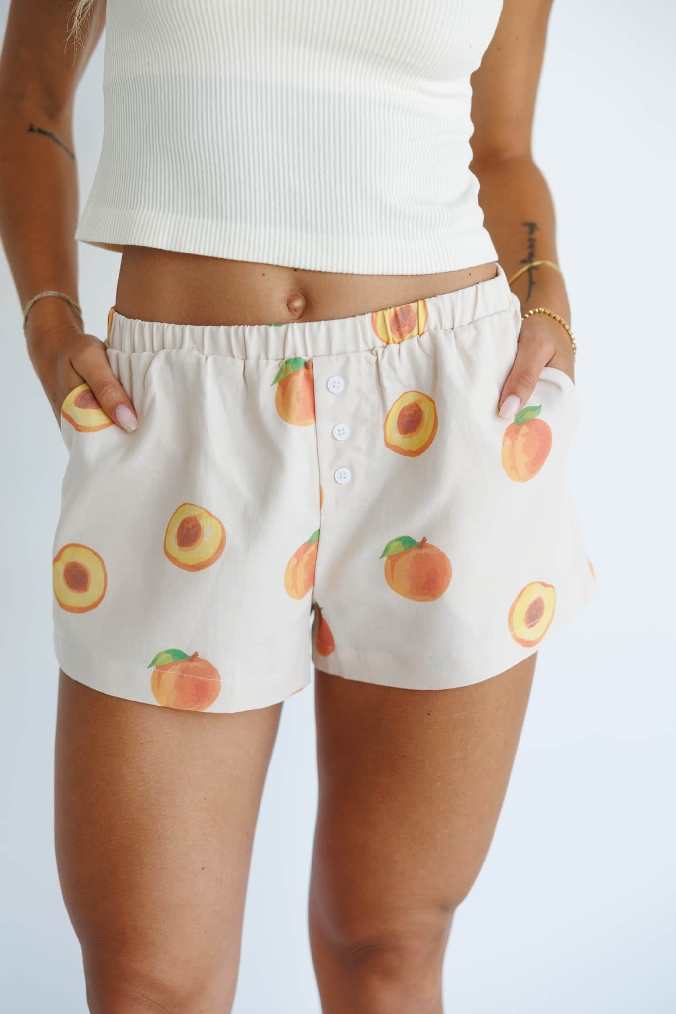 Peach Boxer Shorts
