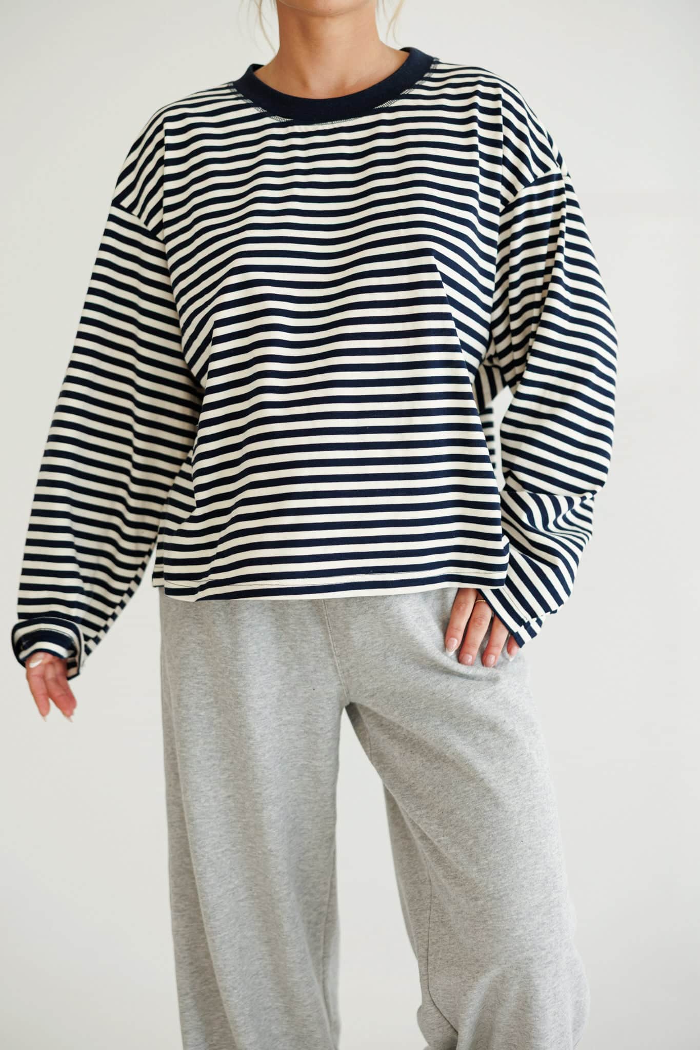 navy stripe