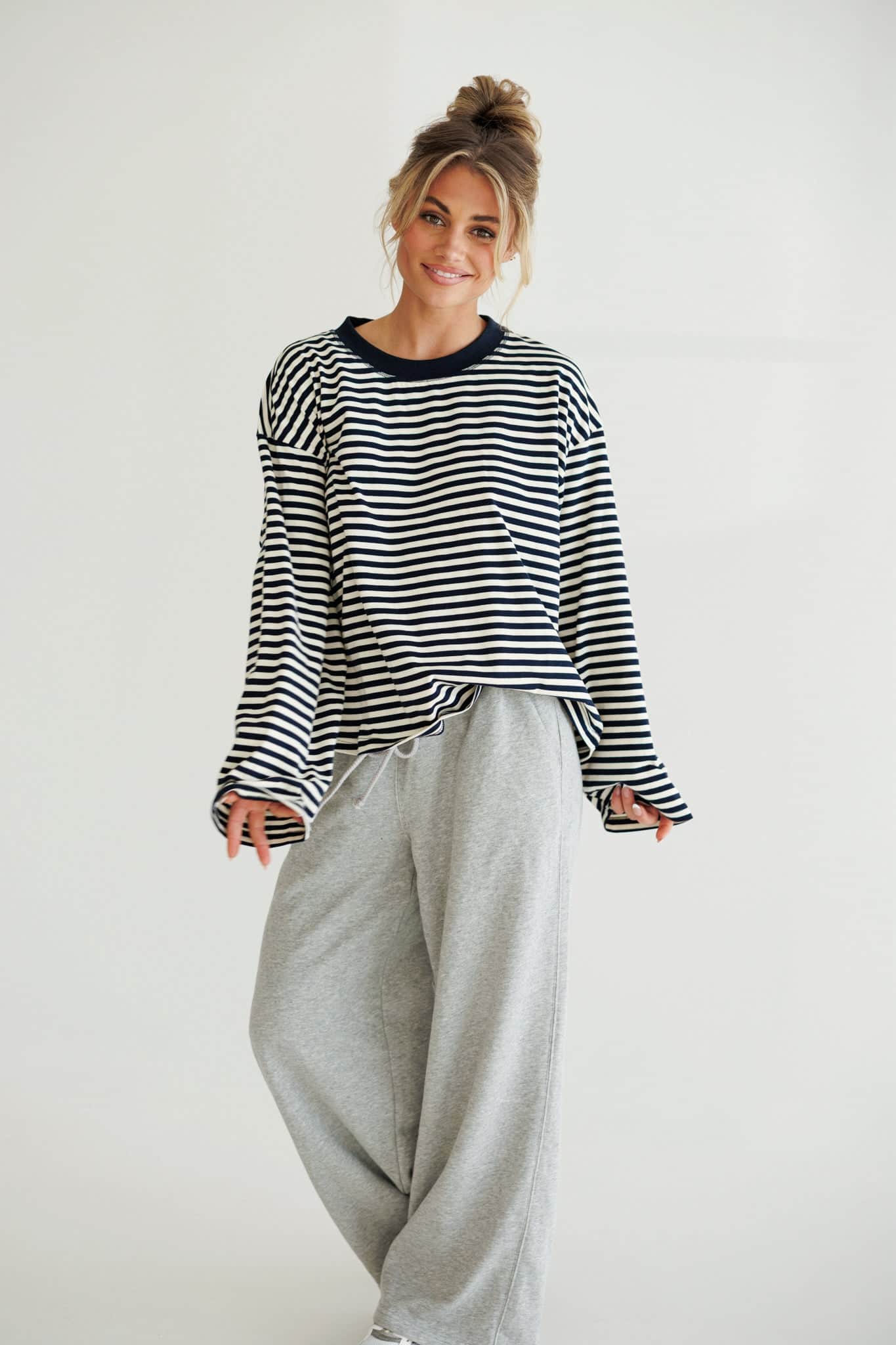 navy stripe