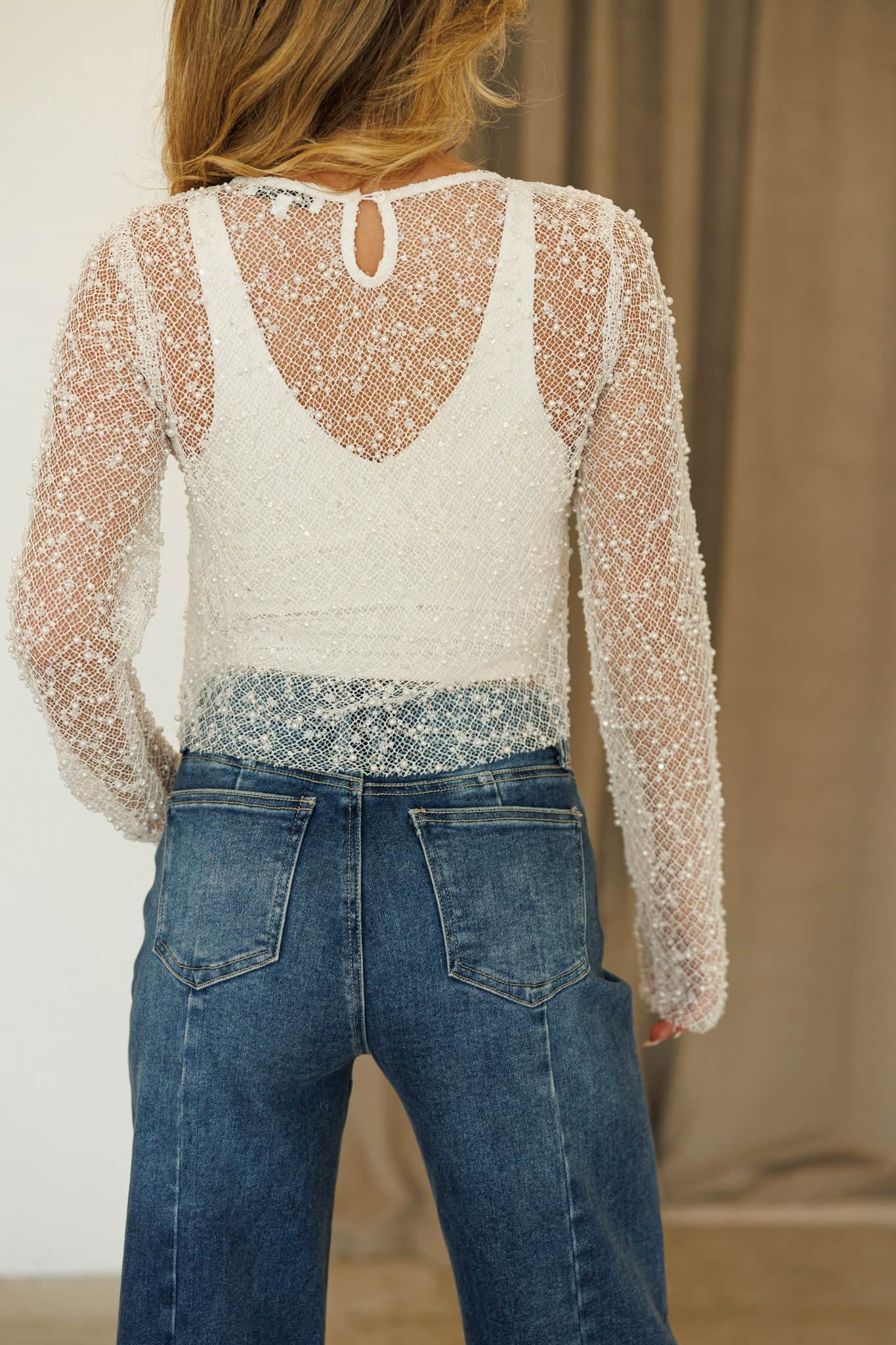 Make It Shimmer Top