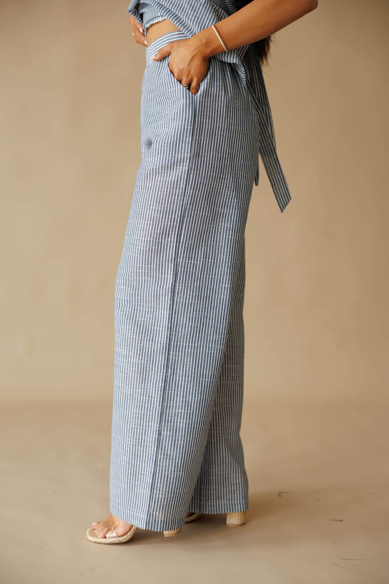 Coastal Club Striped Pants