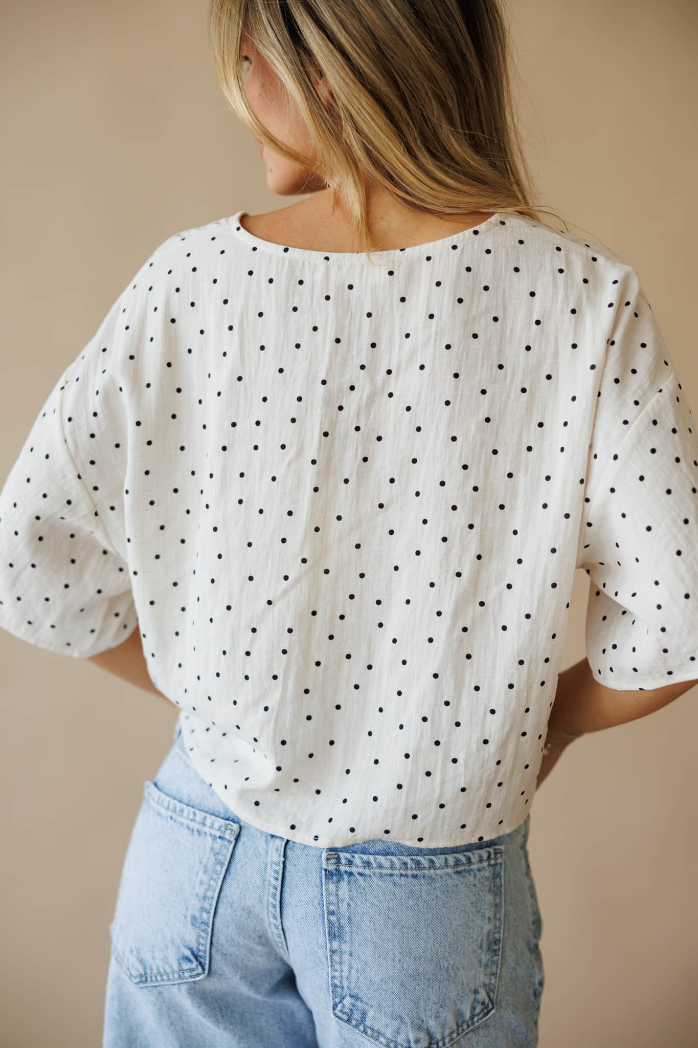 Market Street Tie Top