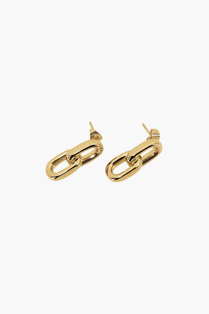 JE1007 gold earrings by together
