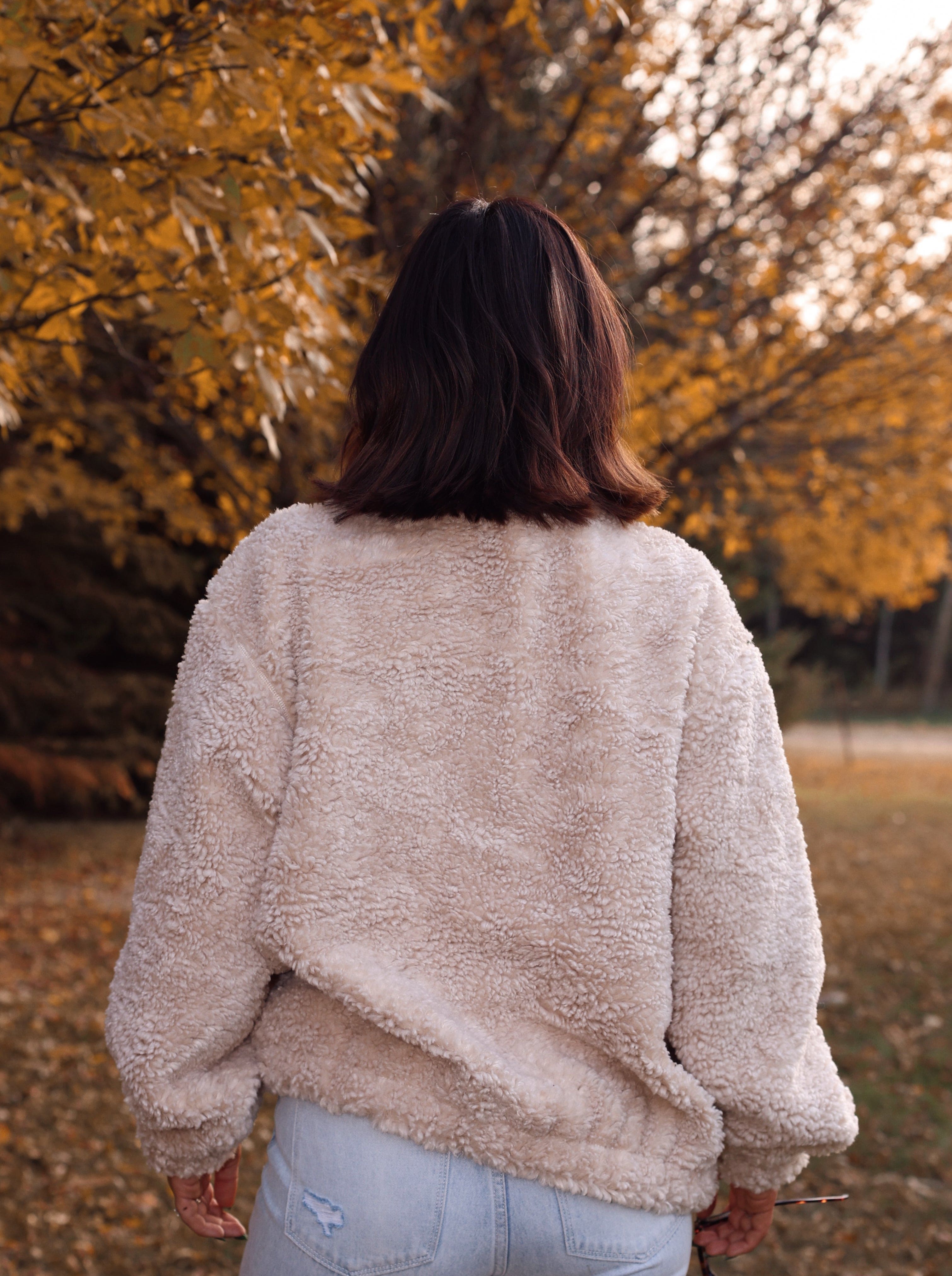 Natural Teddy Bear Jacket