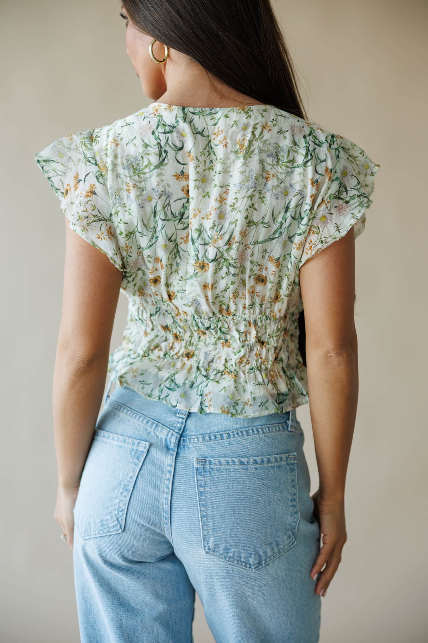 Rosemary Bloom Top