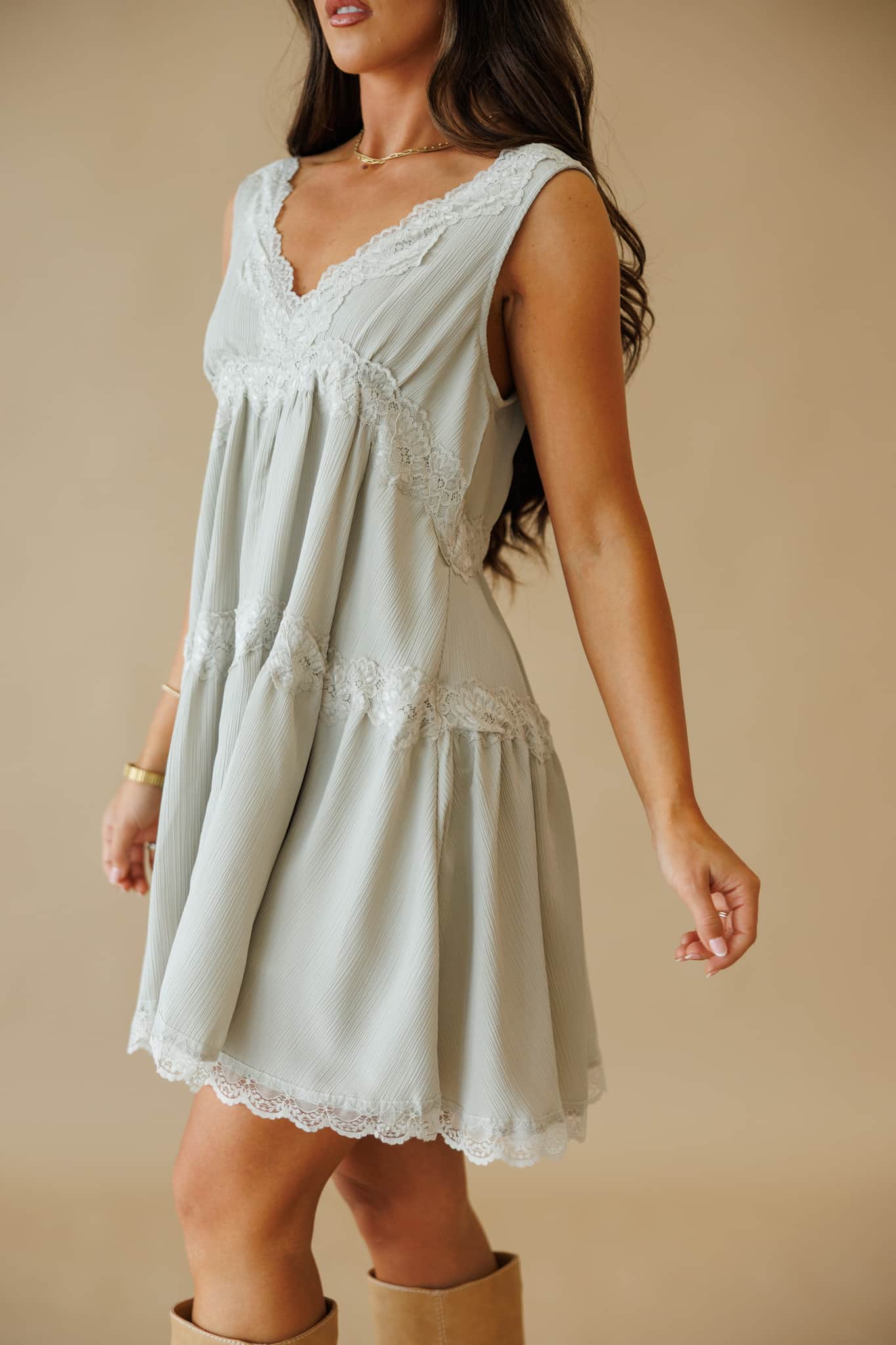 Morning Light Mini Dress