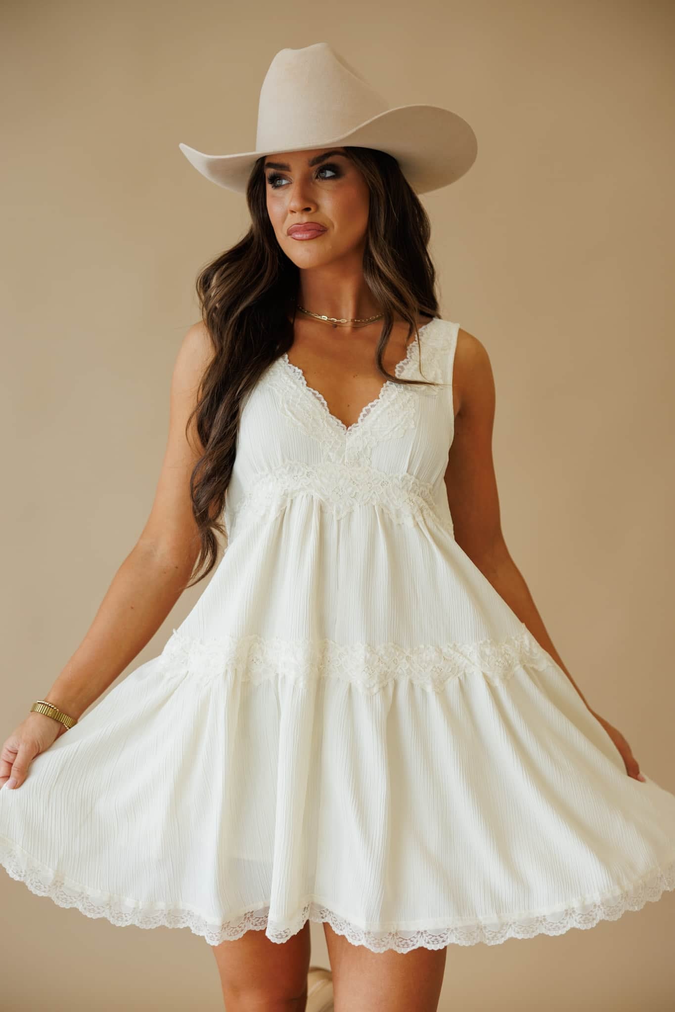 Morning Light Mini Dress