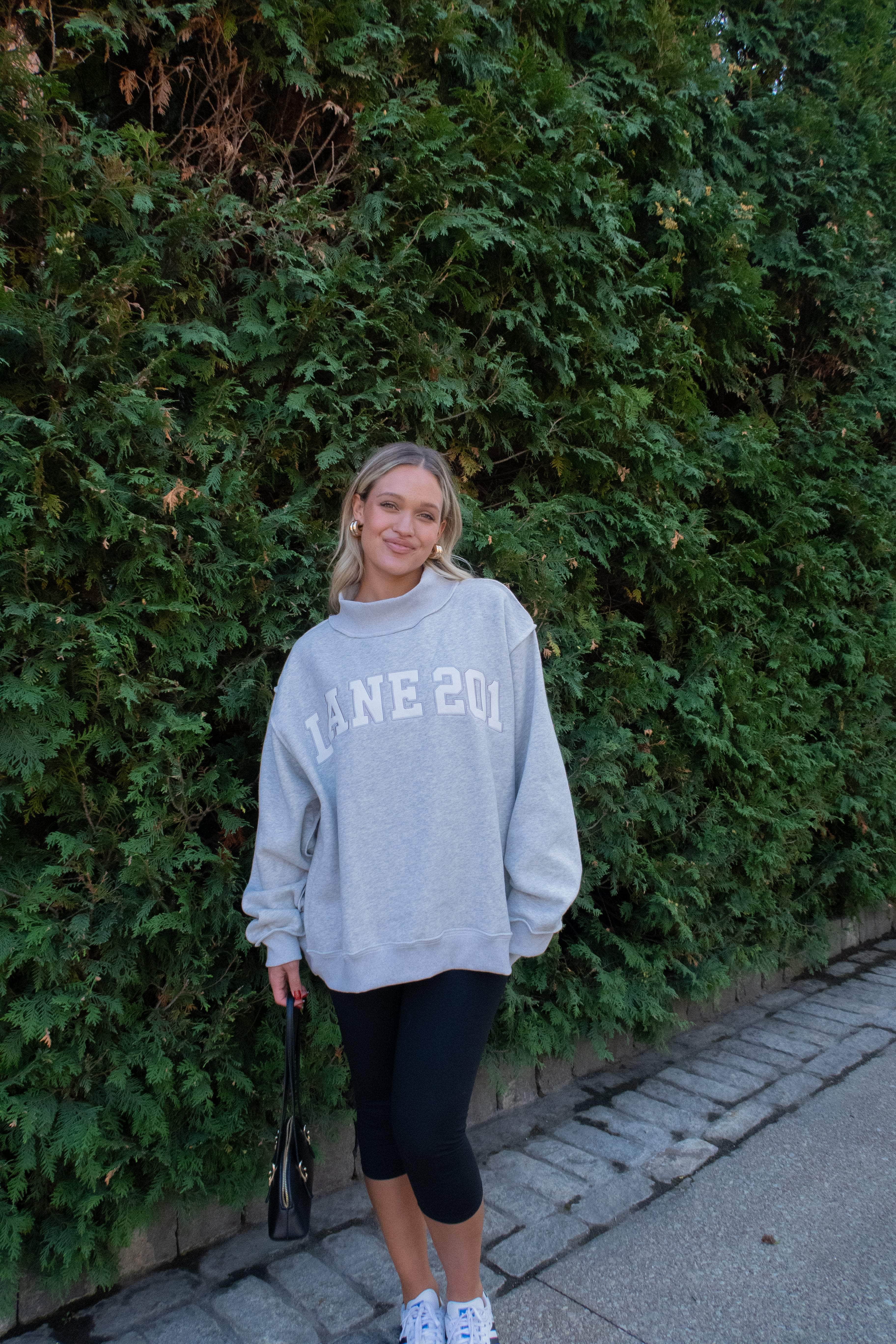 Lane 201 Mock Neck Sweatshirt