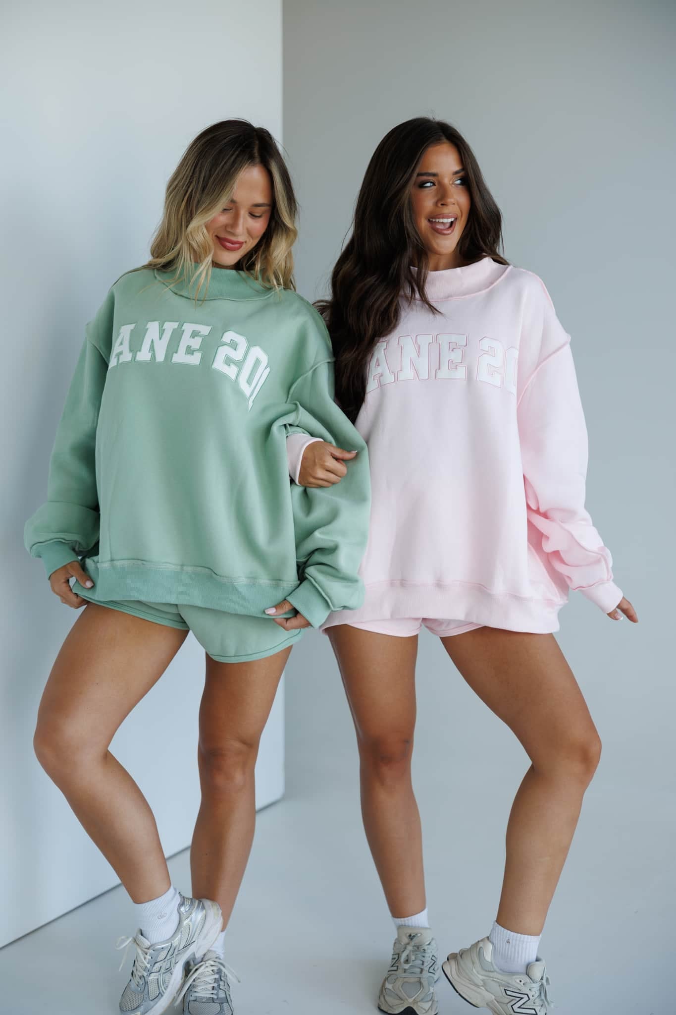 sage, ballet pink