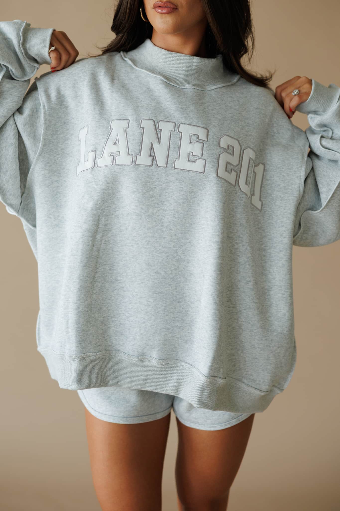 Lane 201 Mock Neck Sweatshirt