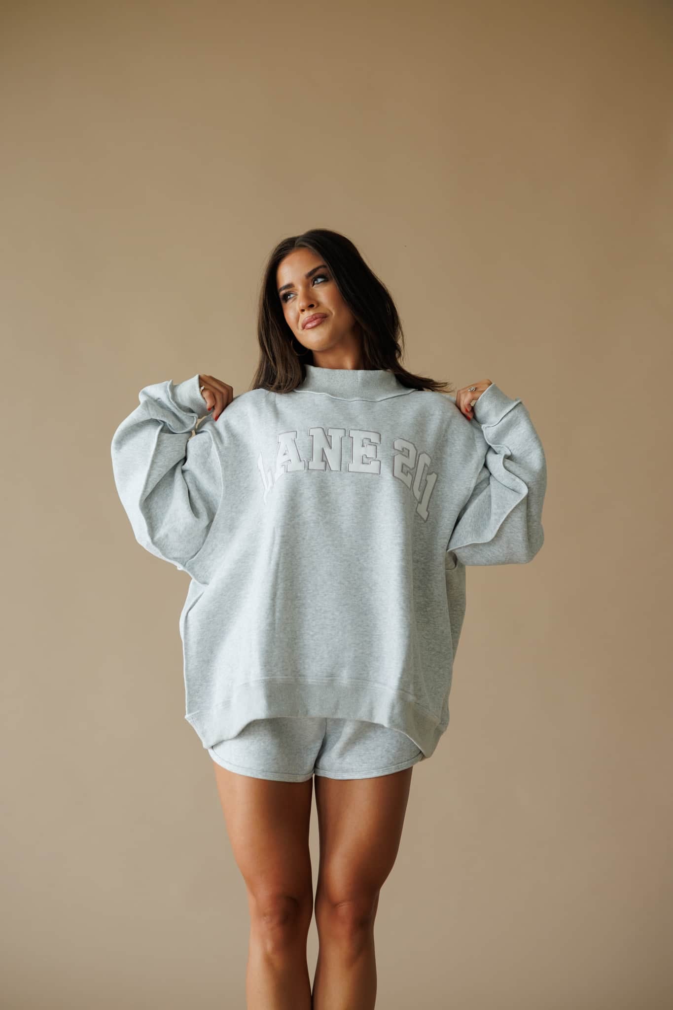 Lane 201 Mock Neck Sweatshirt