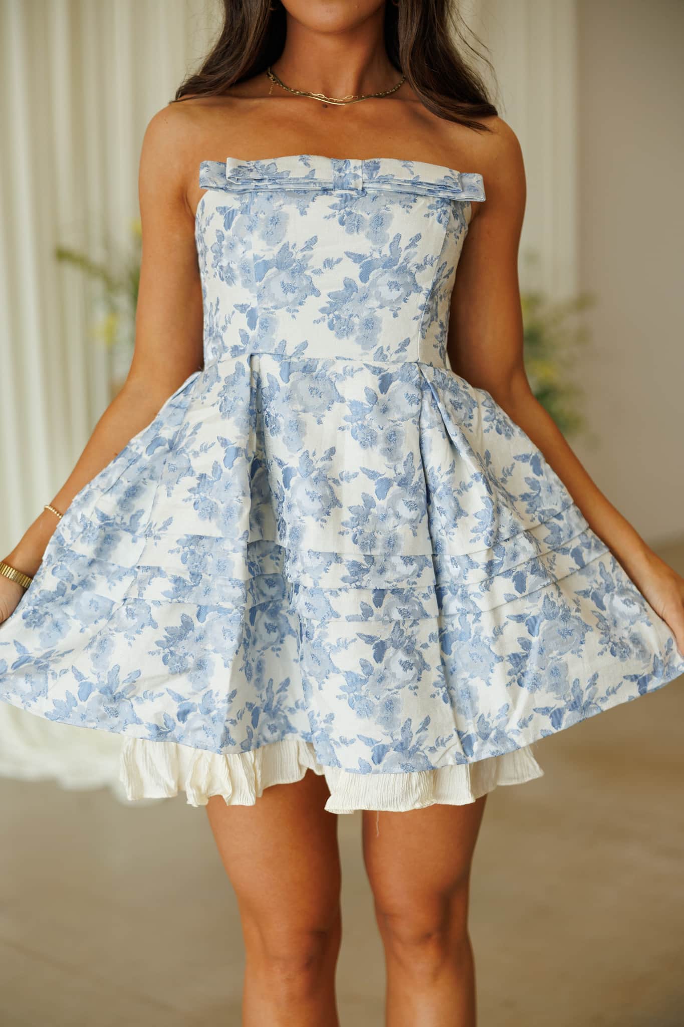 The Porcelain Bloom Dress